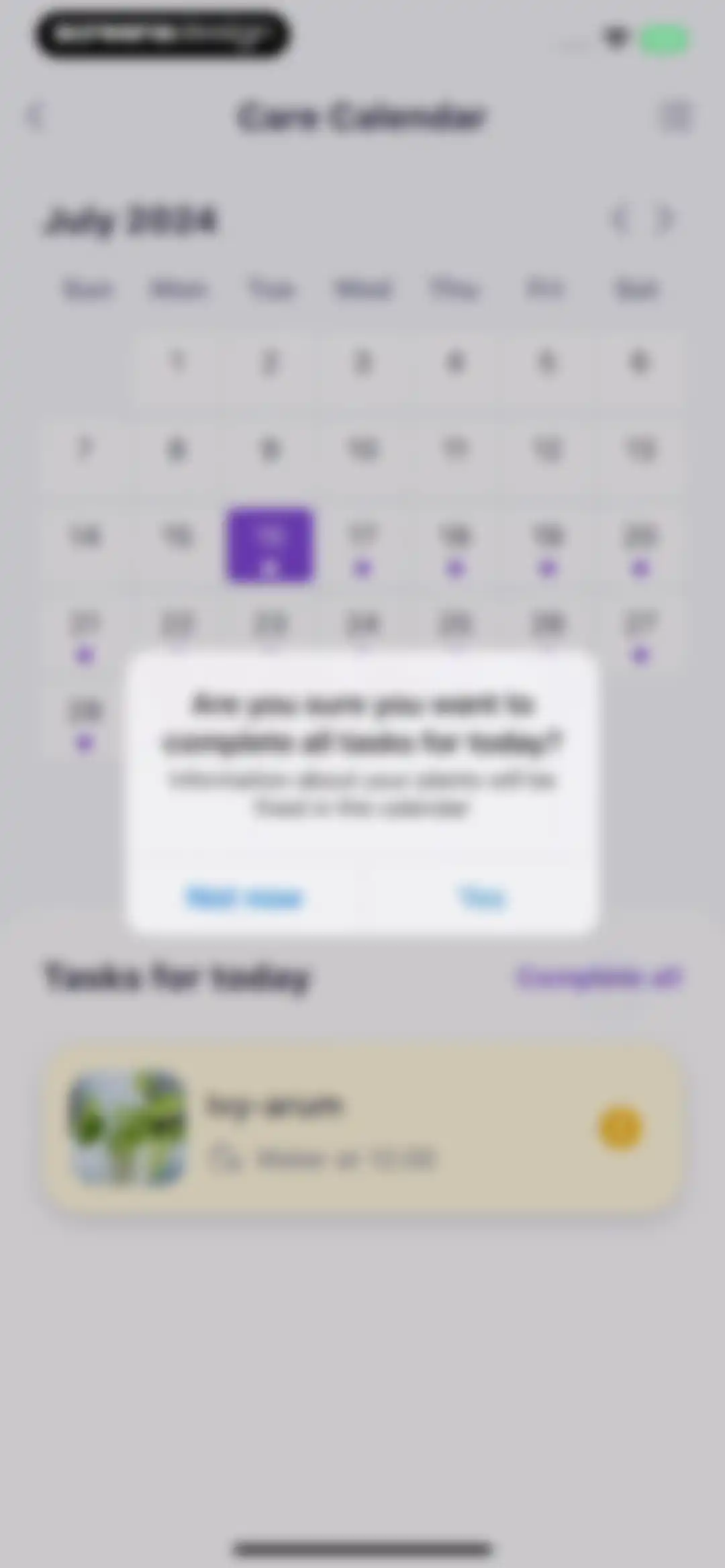 AI Plant Identifier・Care－Lily screen 50