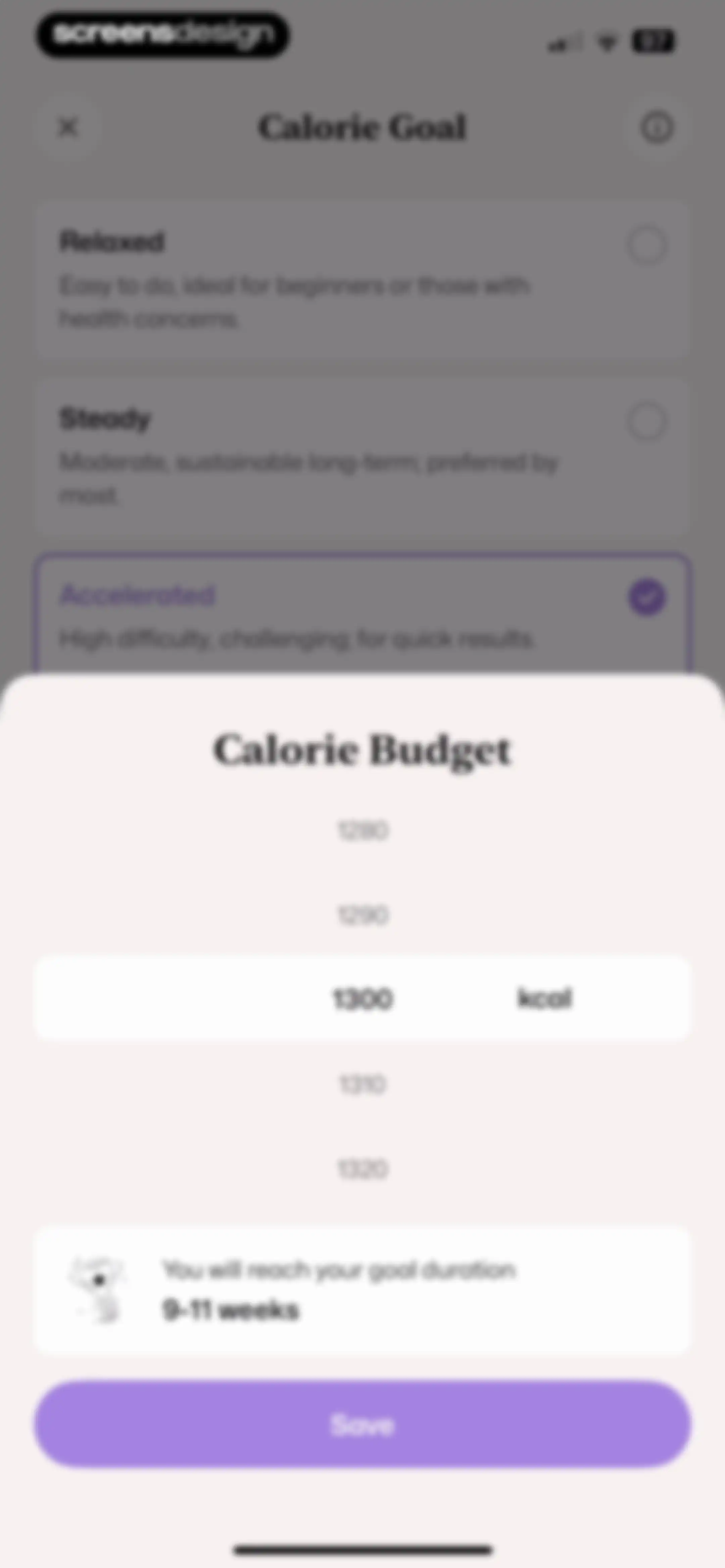 Well AI: Improve Well-being screen 98