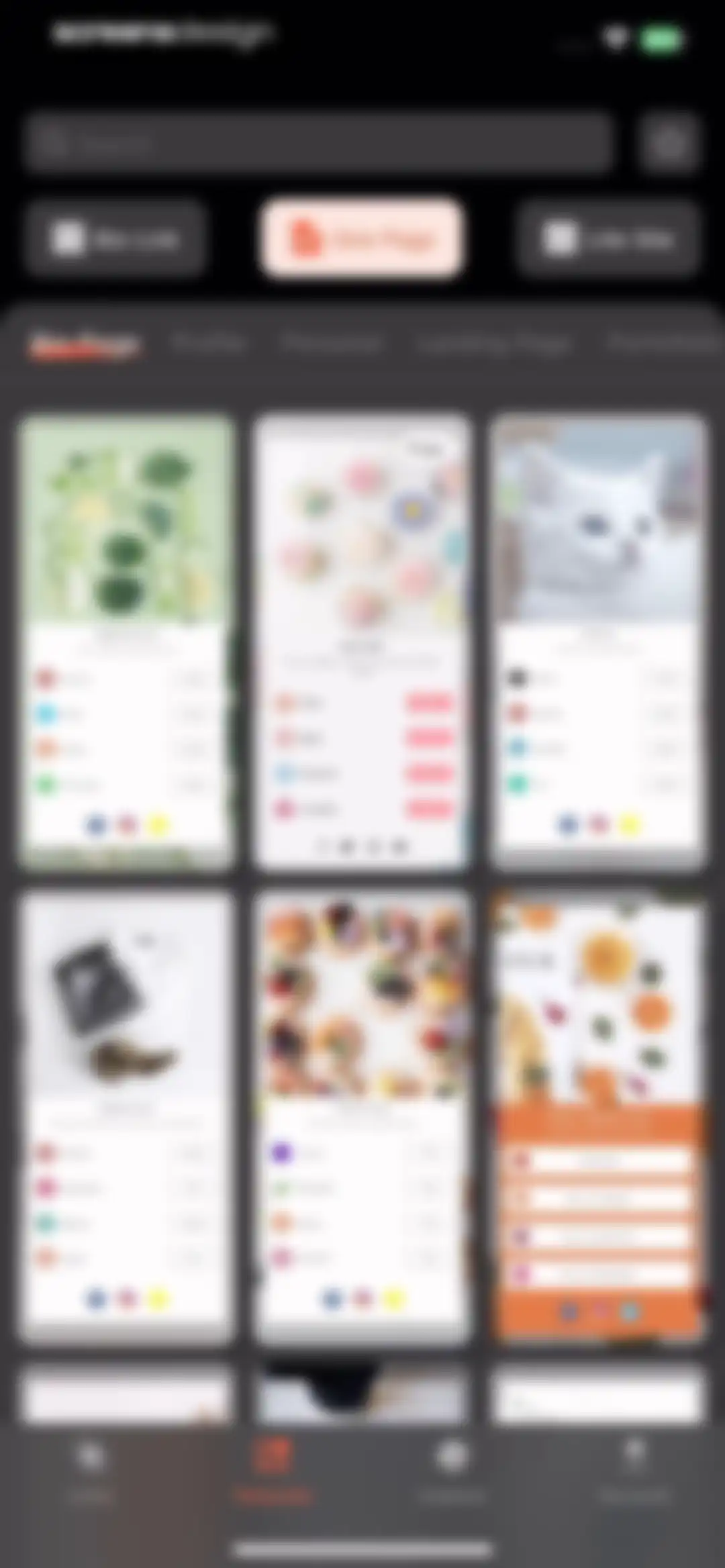 Linkbio - Link in Bio Builder screen 64