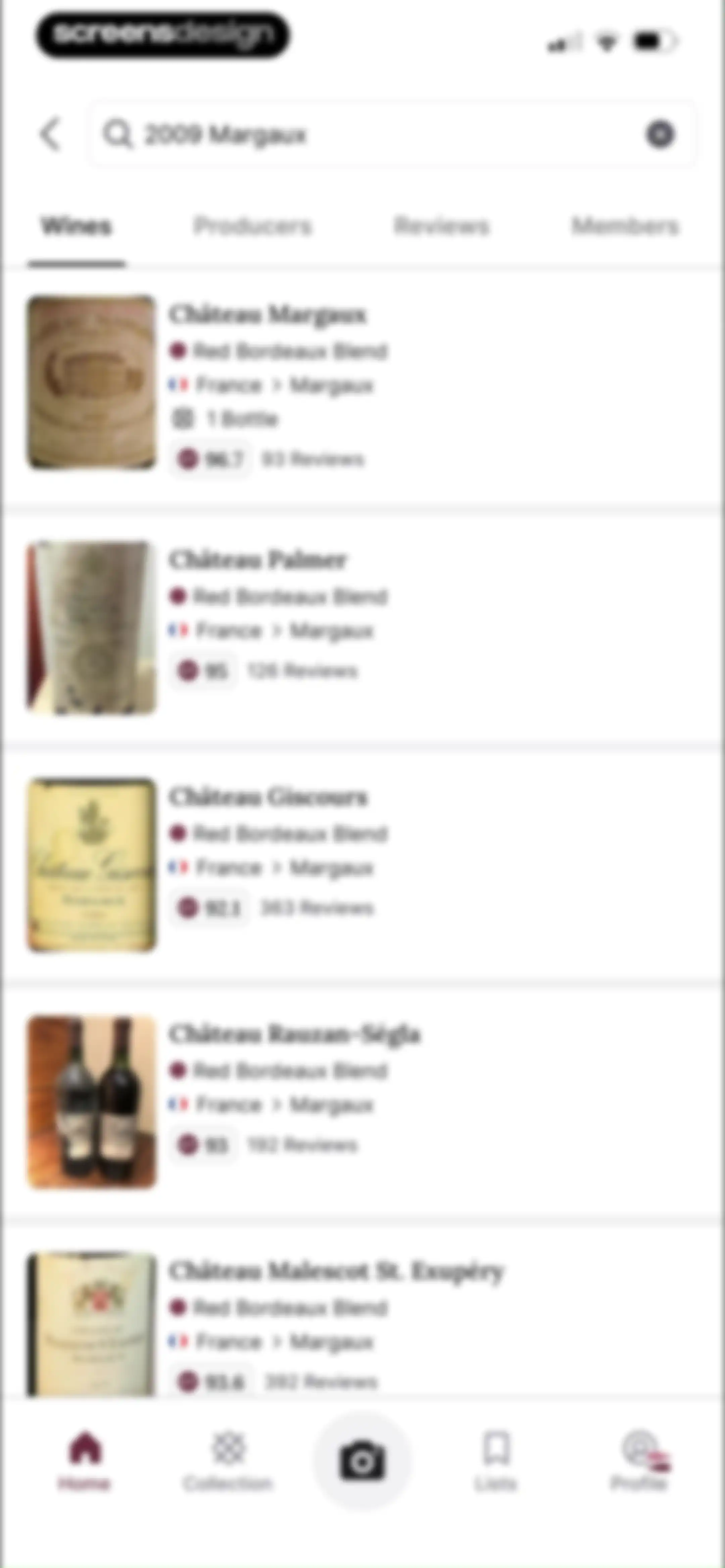 CellarTracker: #1 Wine Tracker screen 125