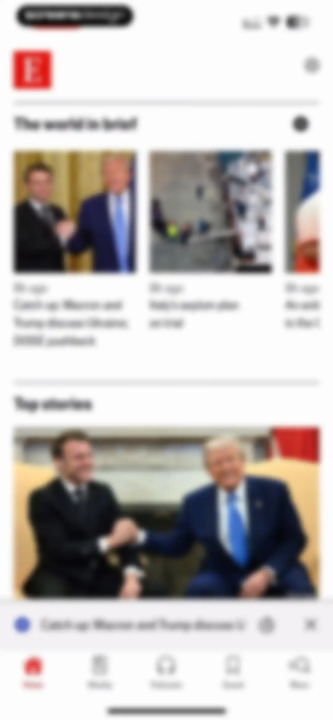The Economist: News & Analysis screen 22