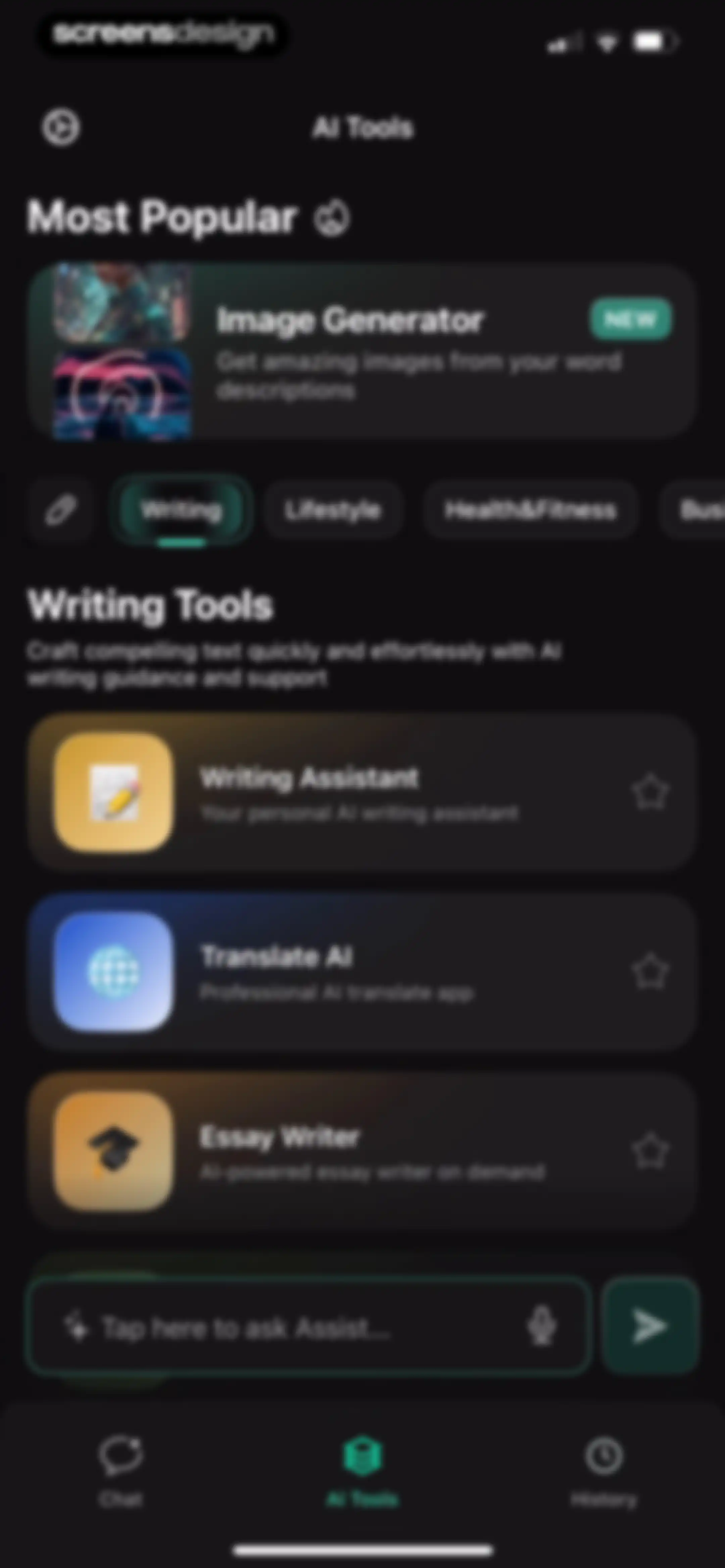 Ask Assist - AI Chat Bot screen 16