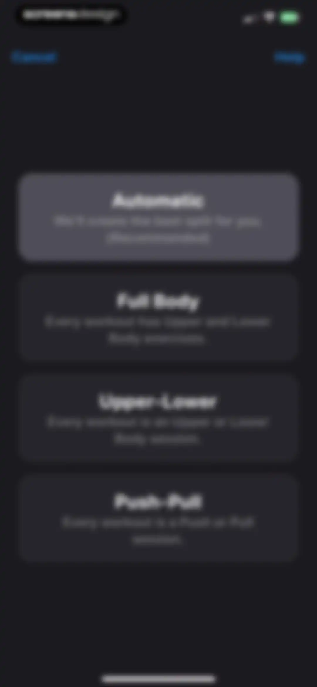 Gym Workout Alpha Progression screen 24
