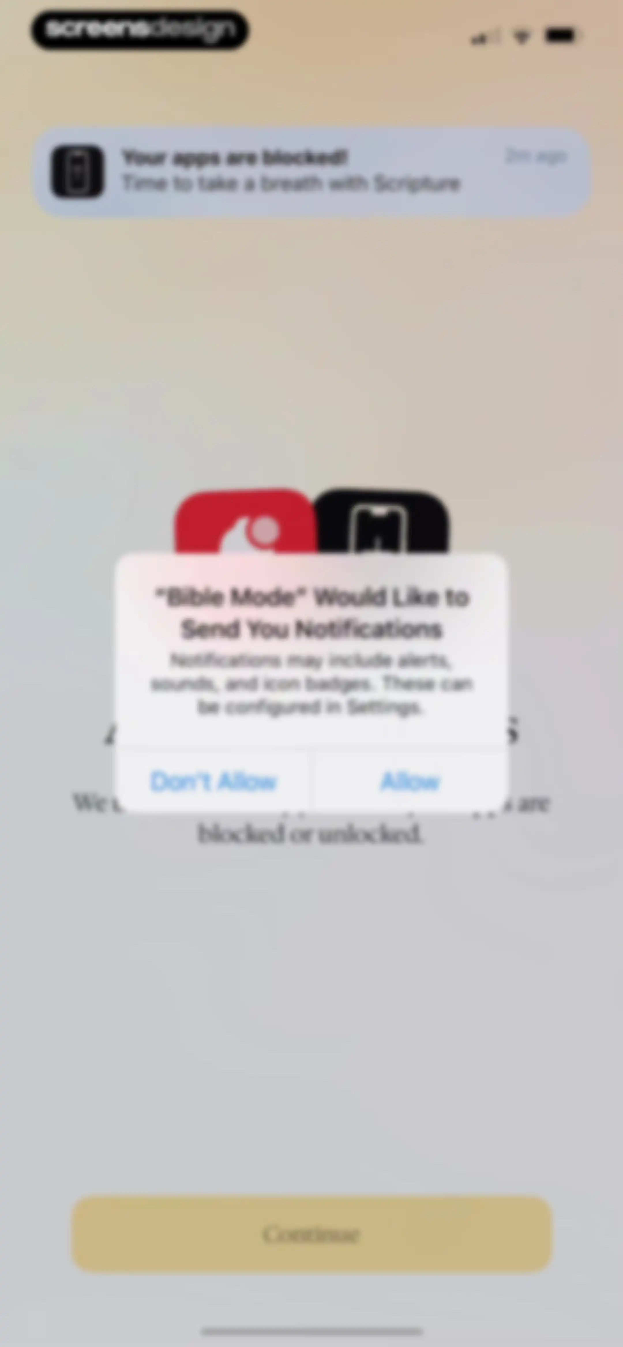Bible Mode: Reduce Screen Time screen 38