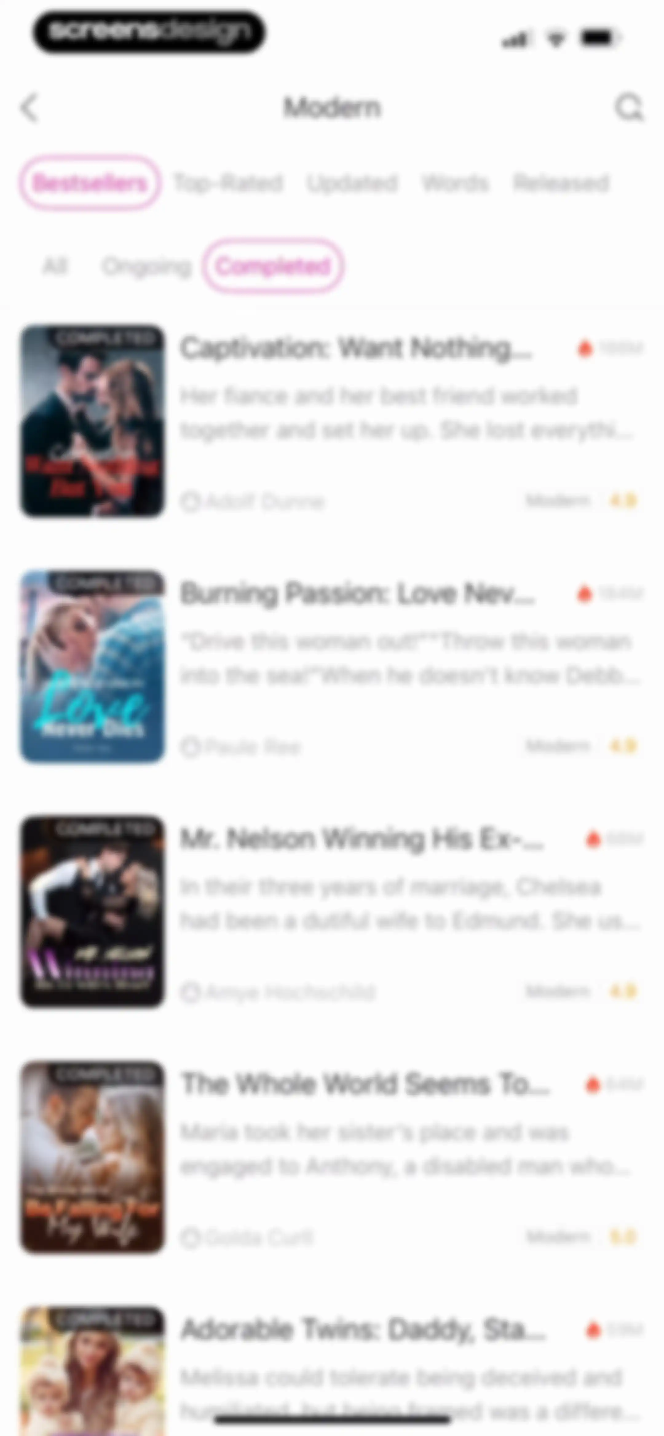 MoboReader: Top Novels & Books screen 73