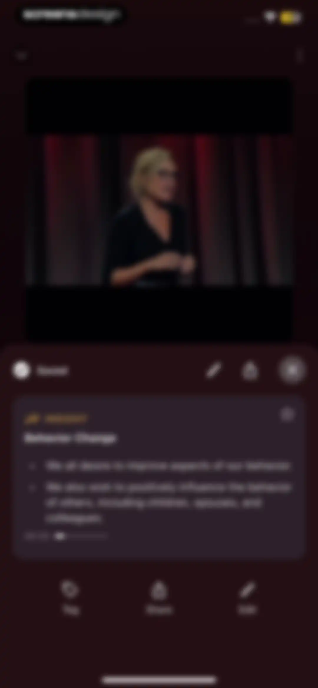 Snipd | AI Podcast Player screen 121
