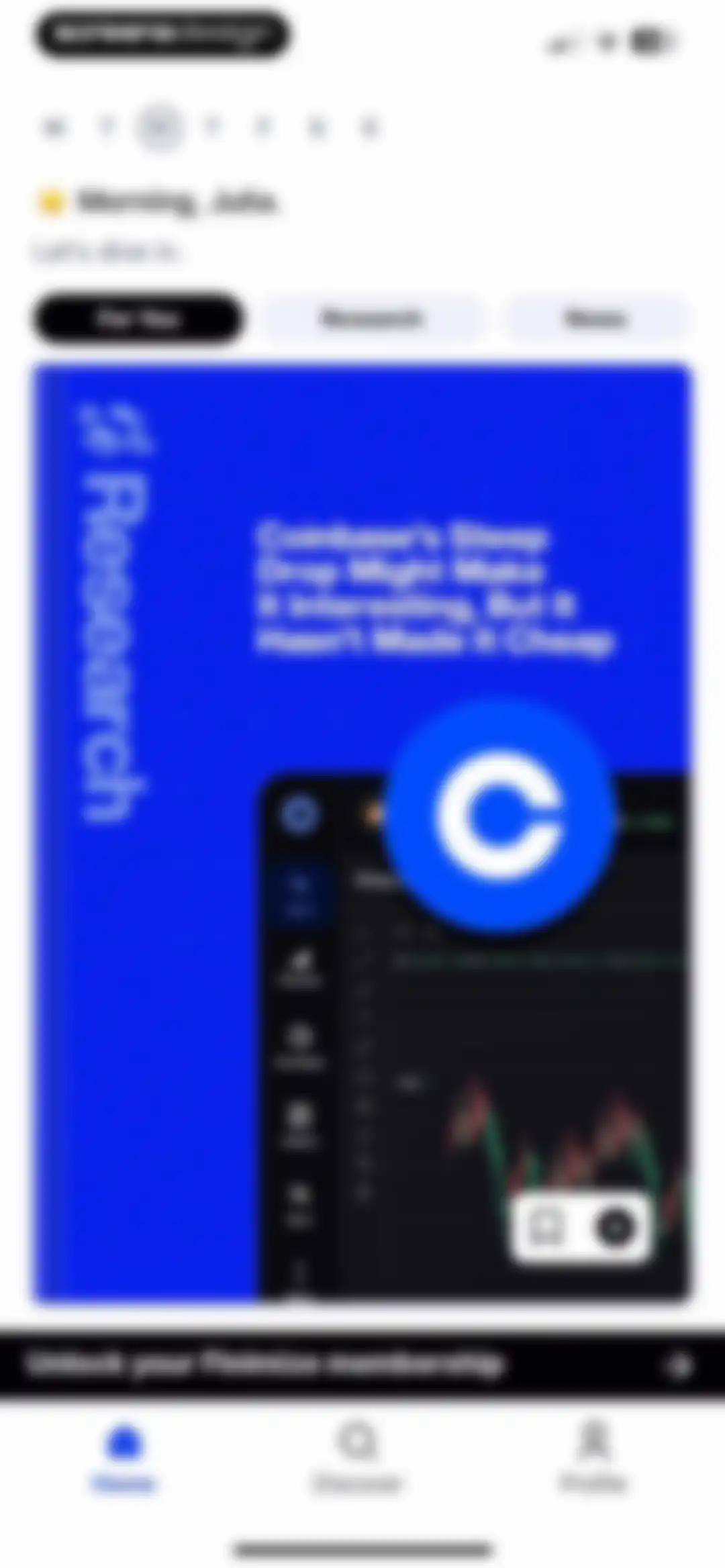 Finimize: Investing Insights screen 20