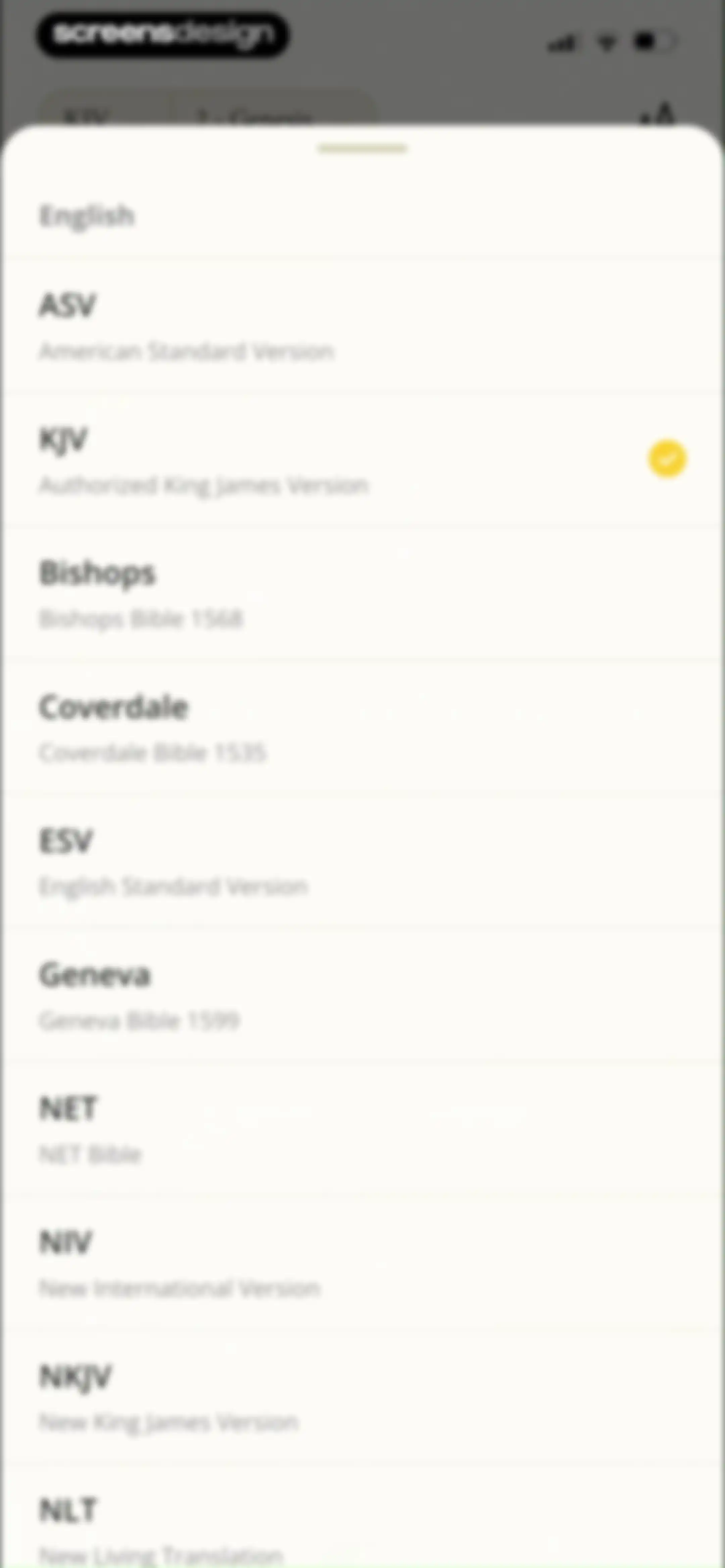 Bible Path: Prayers & Widgets screen 74