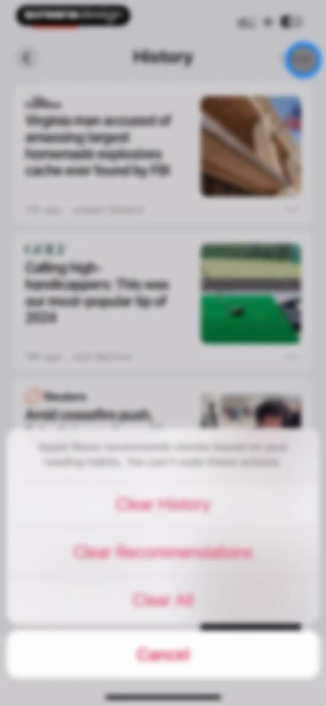 Apple News screen 139