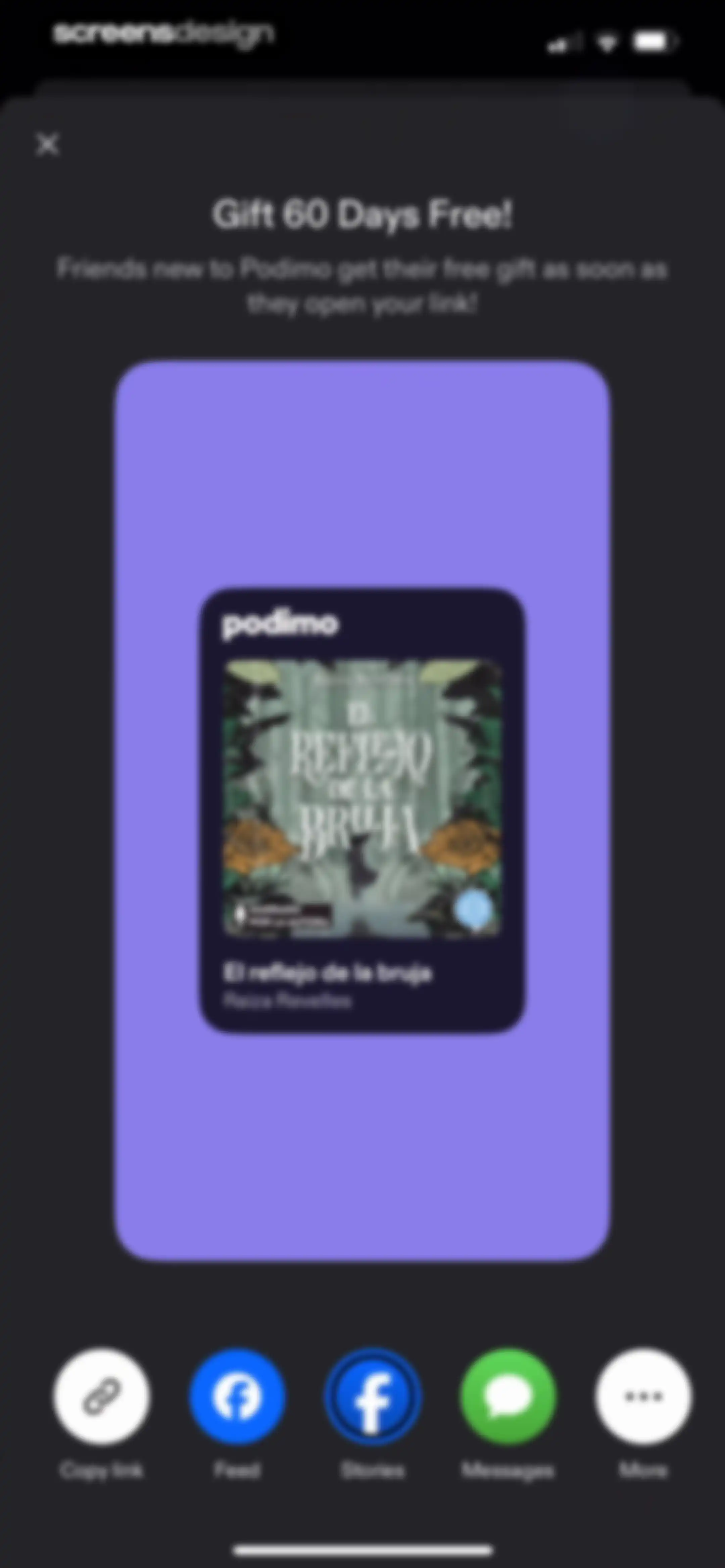 Podimo: Podcasts & audiobooks screen 37