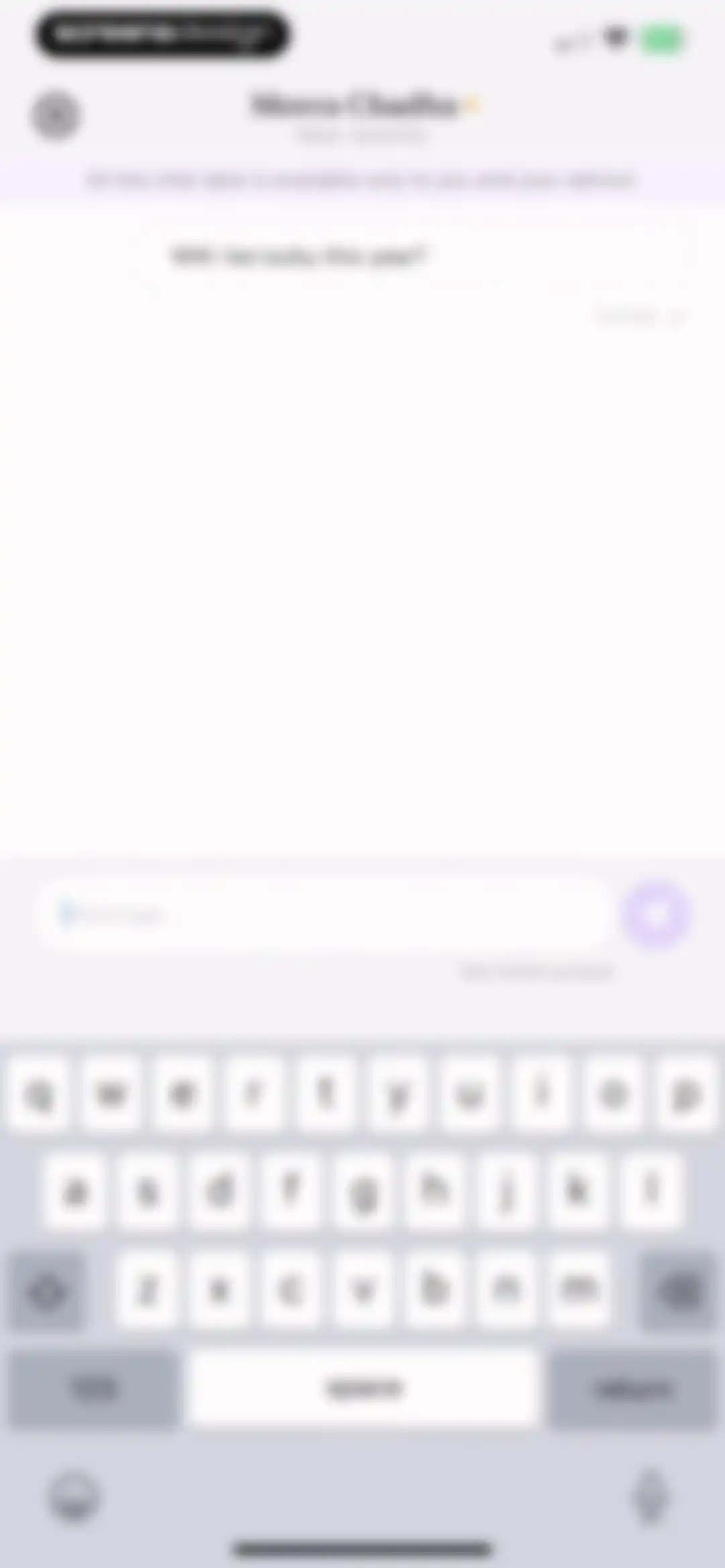 Serene: Talk to Astrologer screen 28