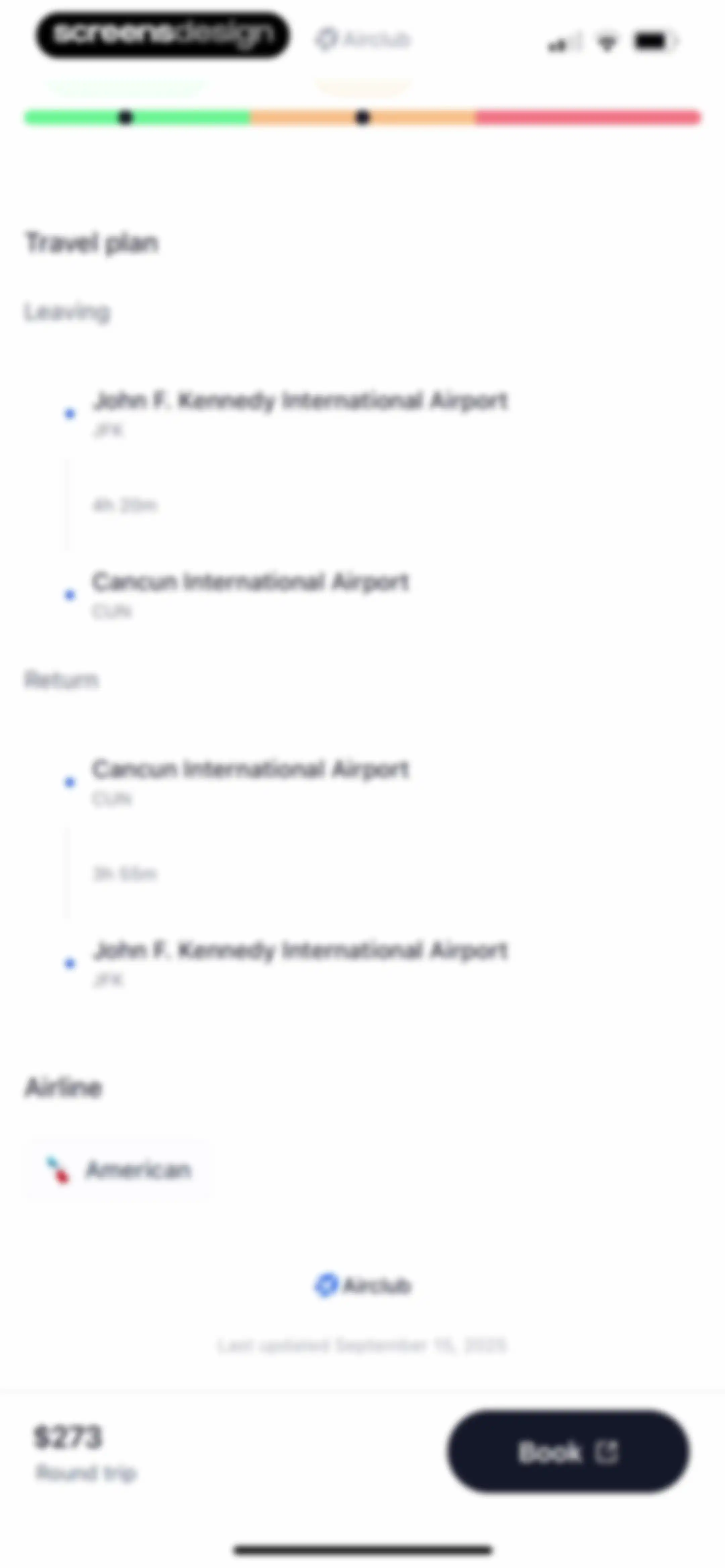 Airclub - Flight Deals screen 55