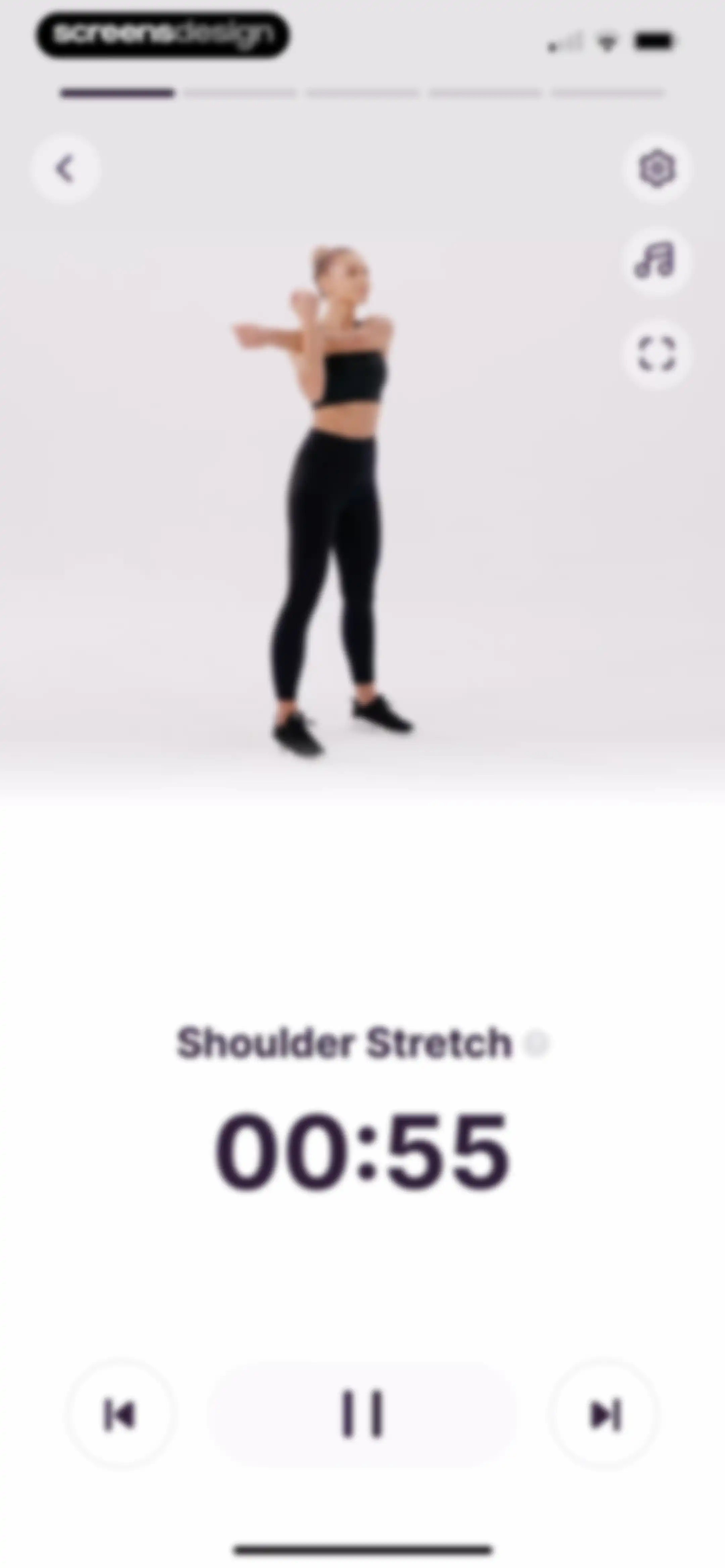 Pilates at Home, Wall Pilates screen 86
