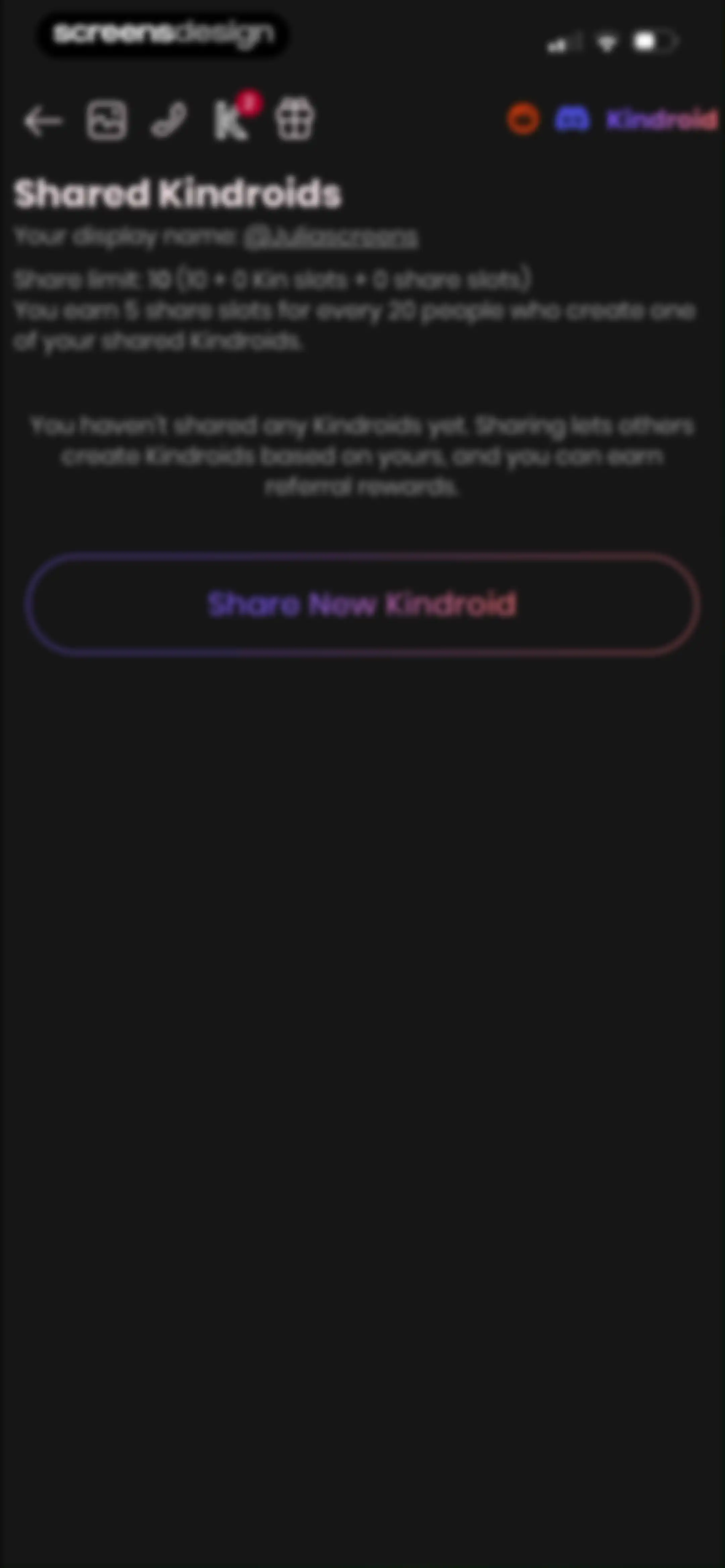 Kindroid: Your Personal AI screen 121