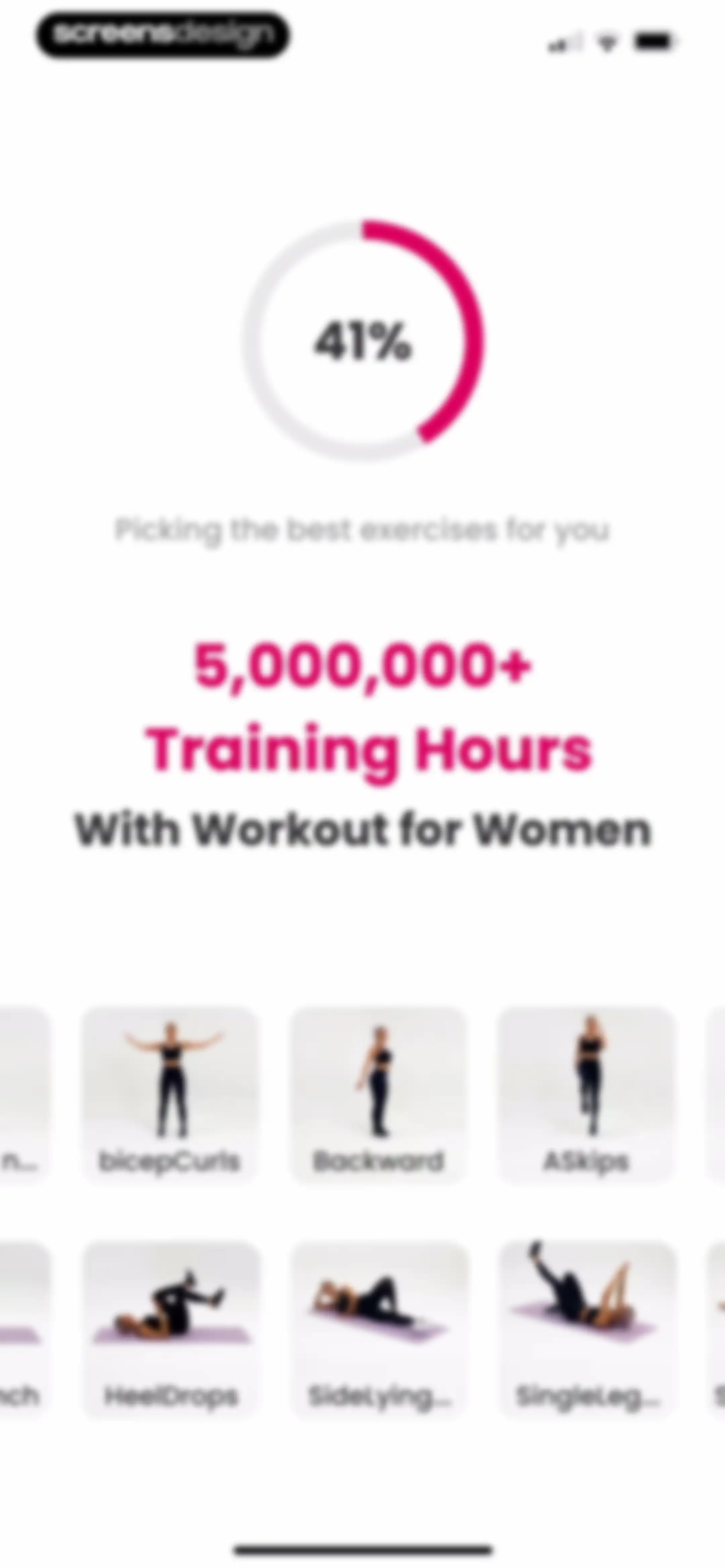 Workout for Women: Home & Gym screen 57
