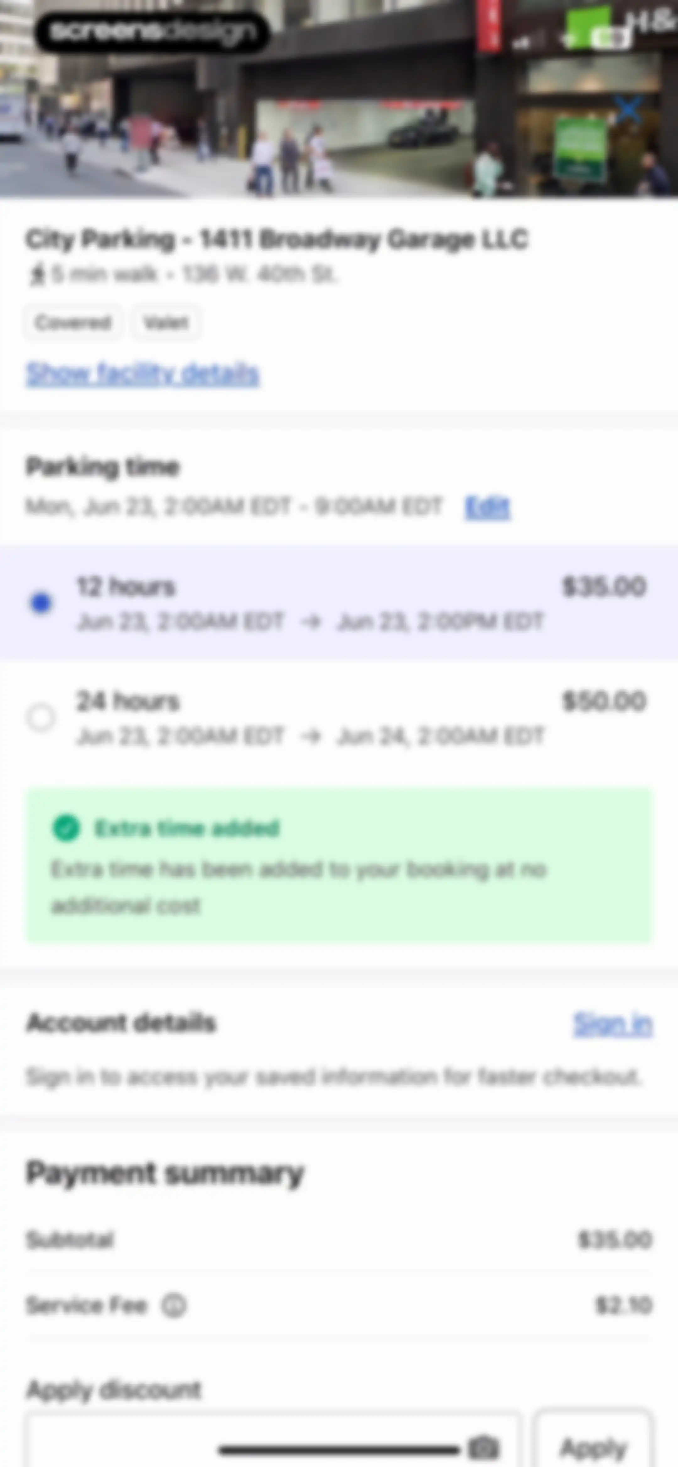ParkWhiz - #1 Parking App screen 23