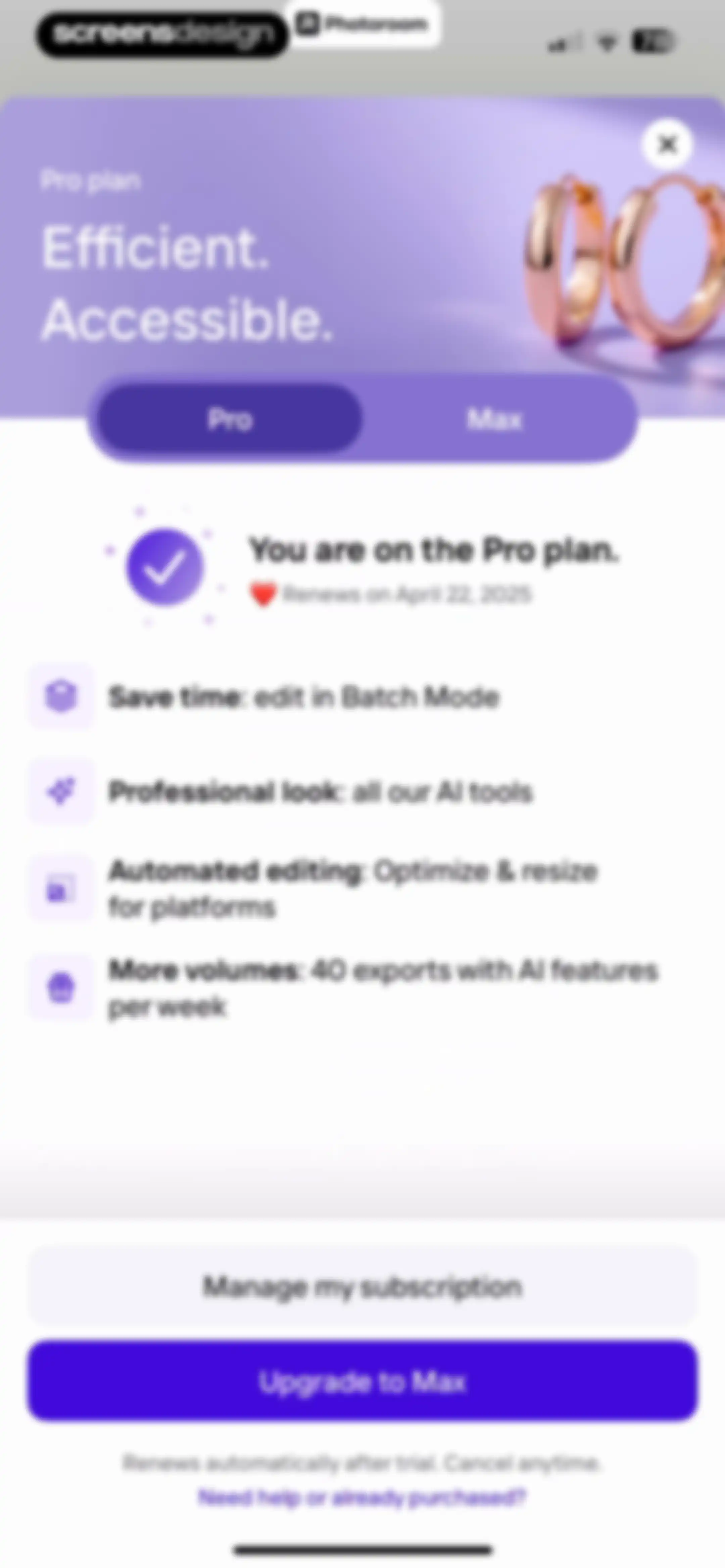 Photoroom: AI Photo Editor screen 24