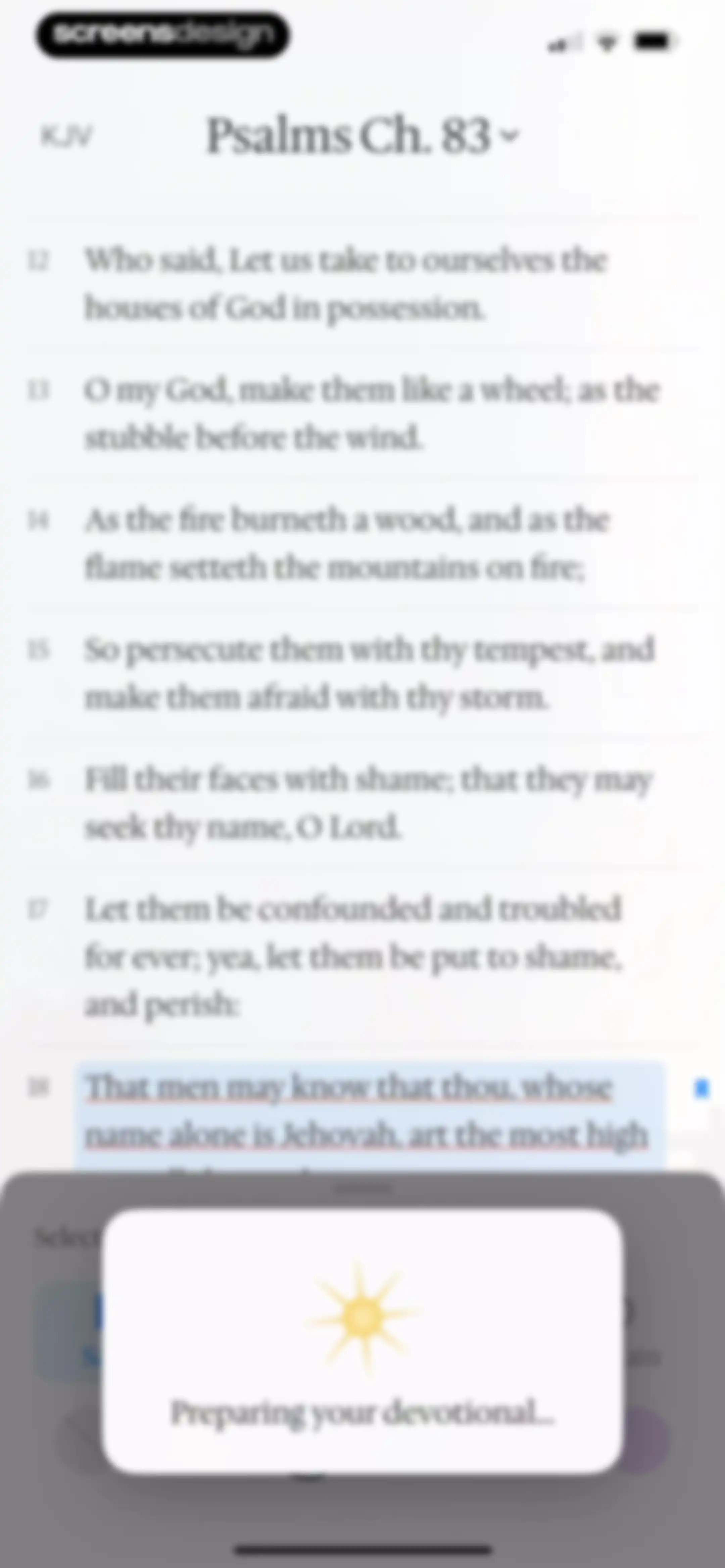 Bible Mode: Reduce Screen Time screen 96