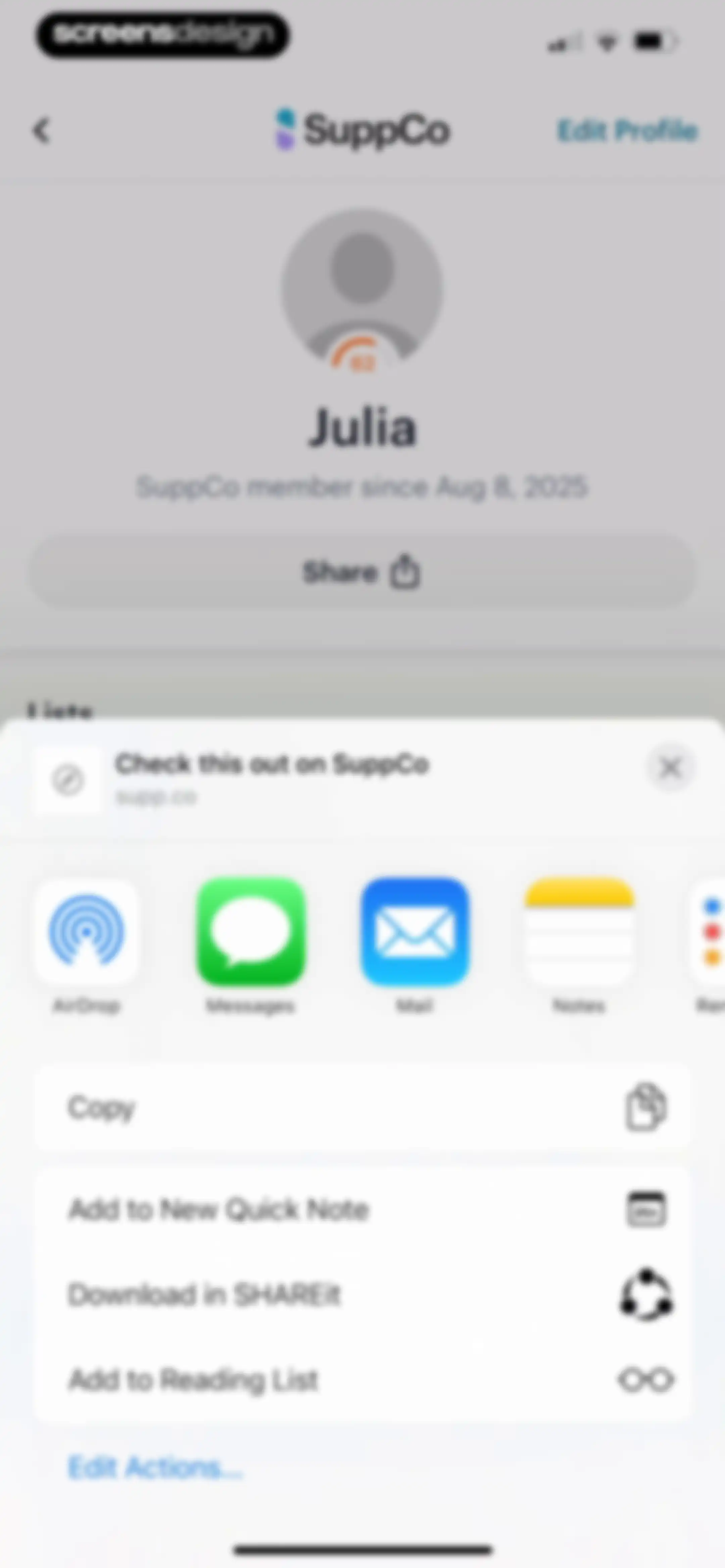 SuppCo: Supplement Scanner screen 162