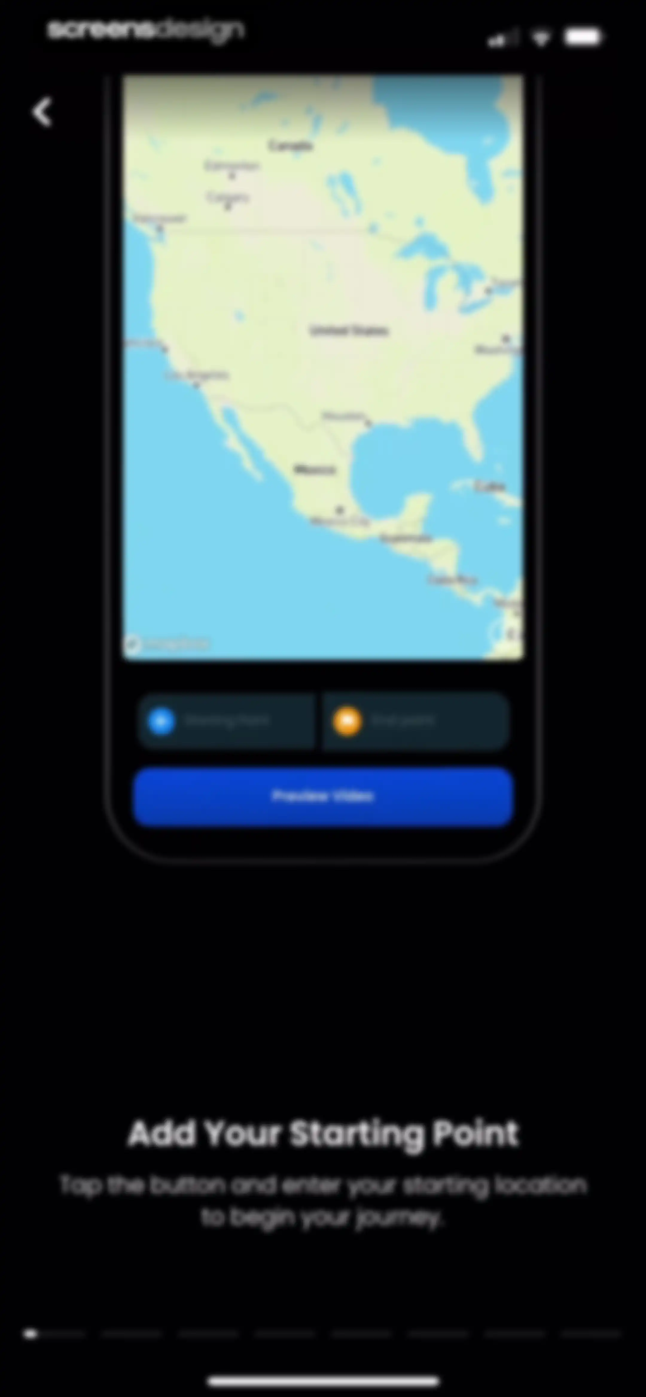 TravelAnimator: Journey Route screen 56