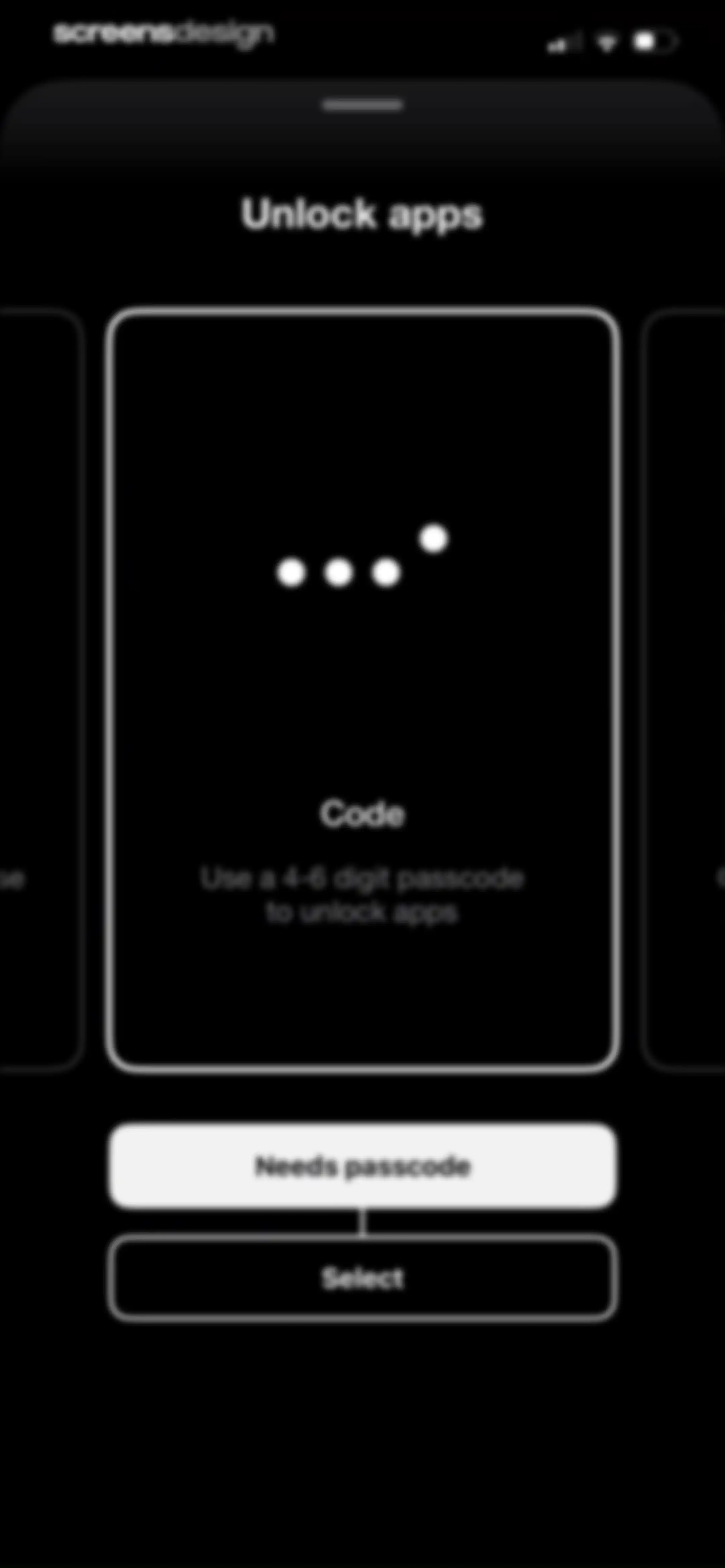 Blank Spaces Launcher screen 73