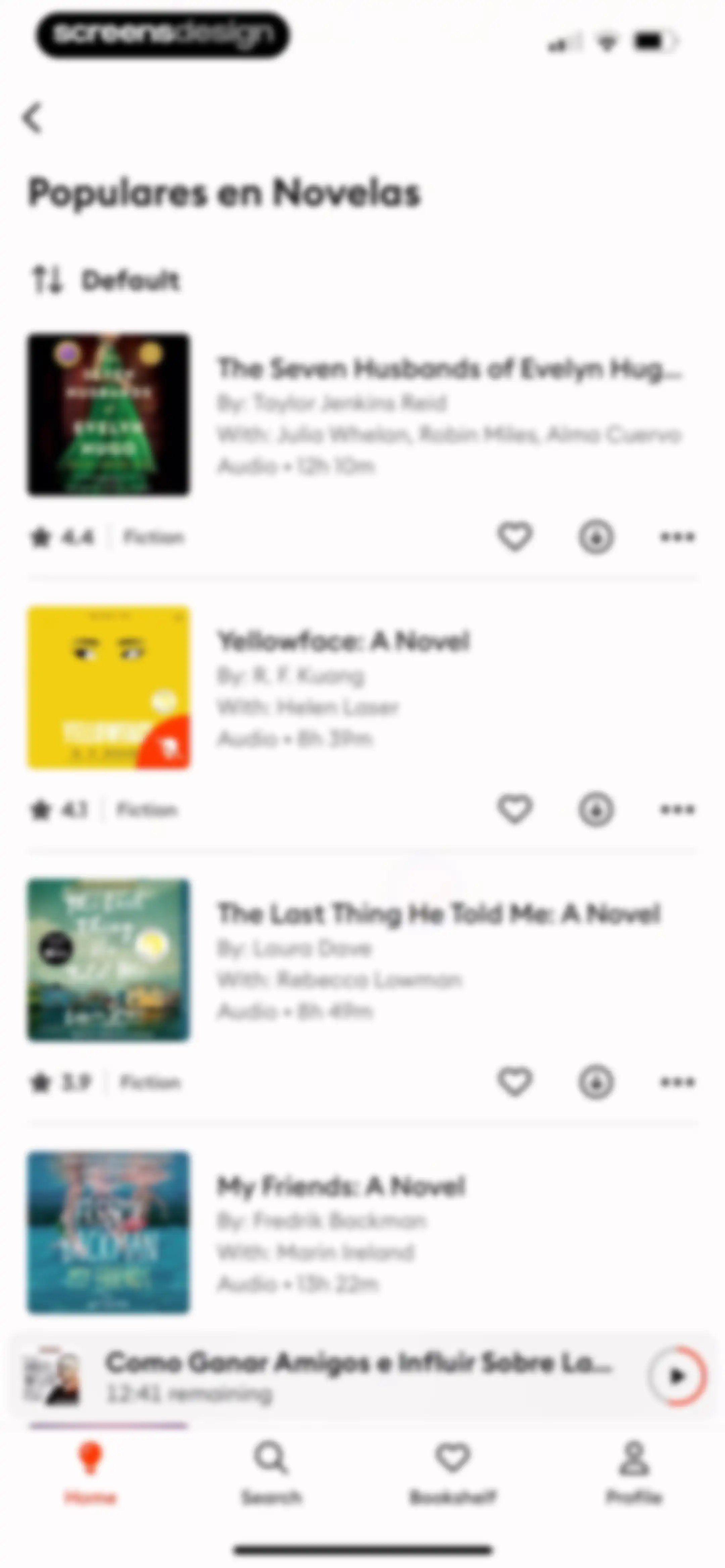 Storytel - Audiobooks Library screen 52