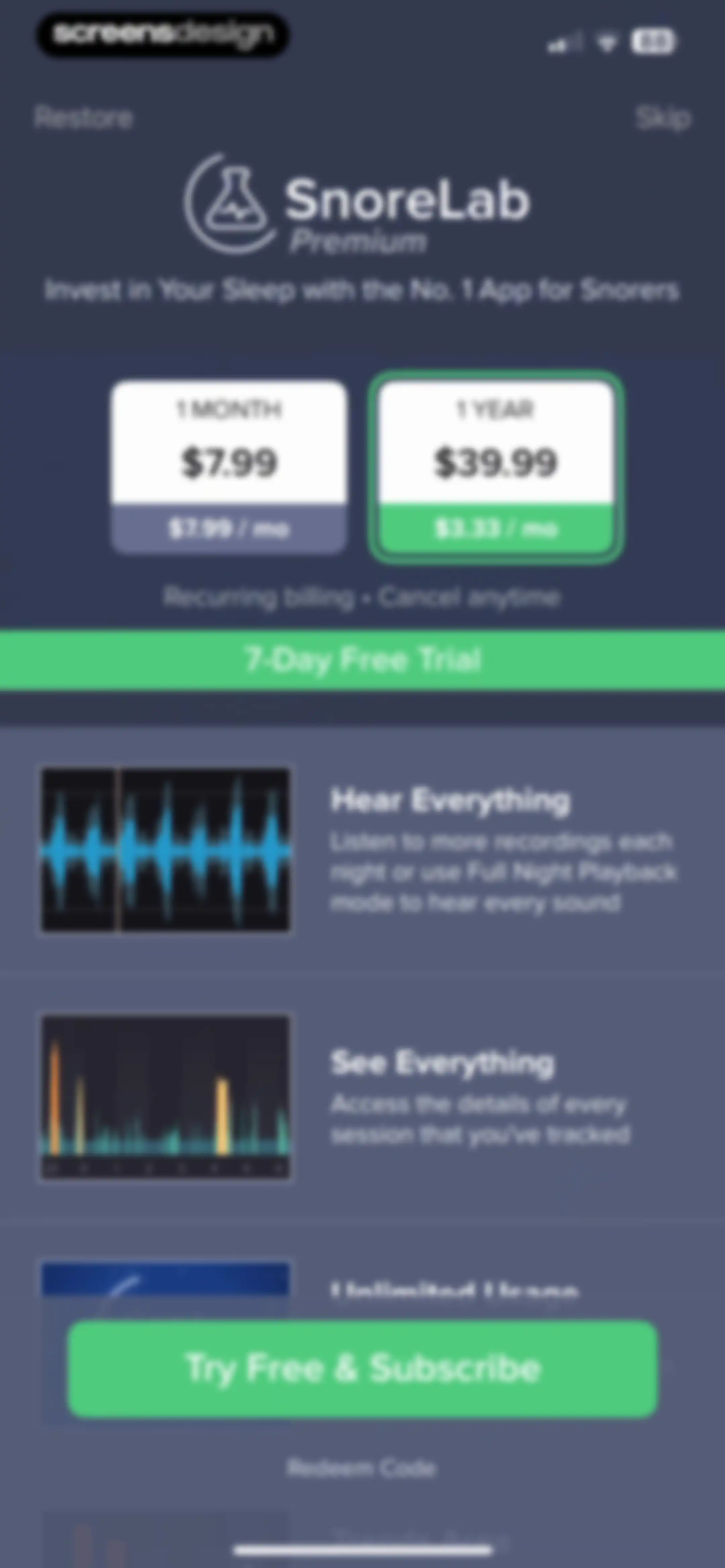 SnoreLab : Record Your Snoring screen 12