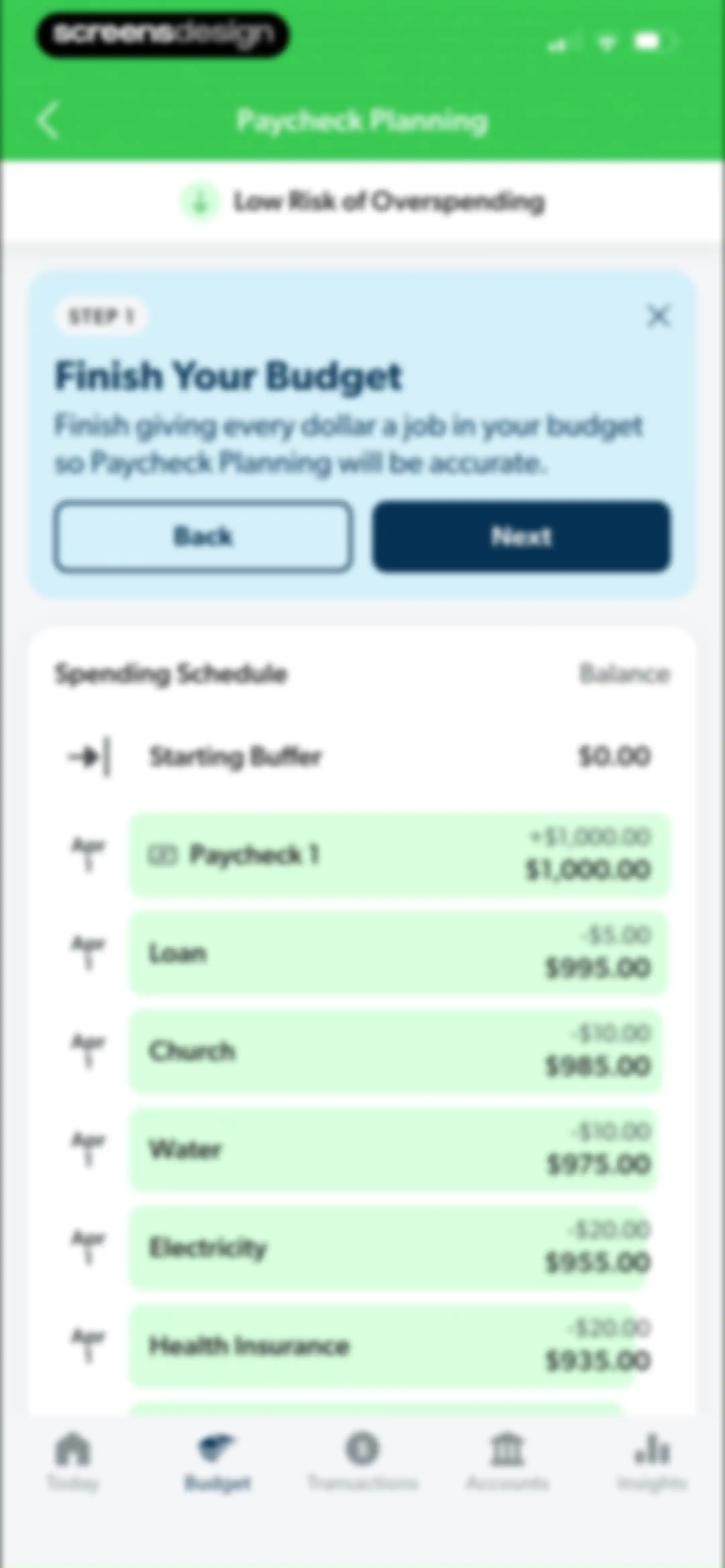 EveryDollar: Budget Management screen 37