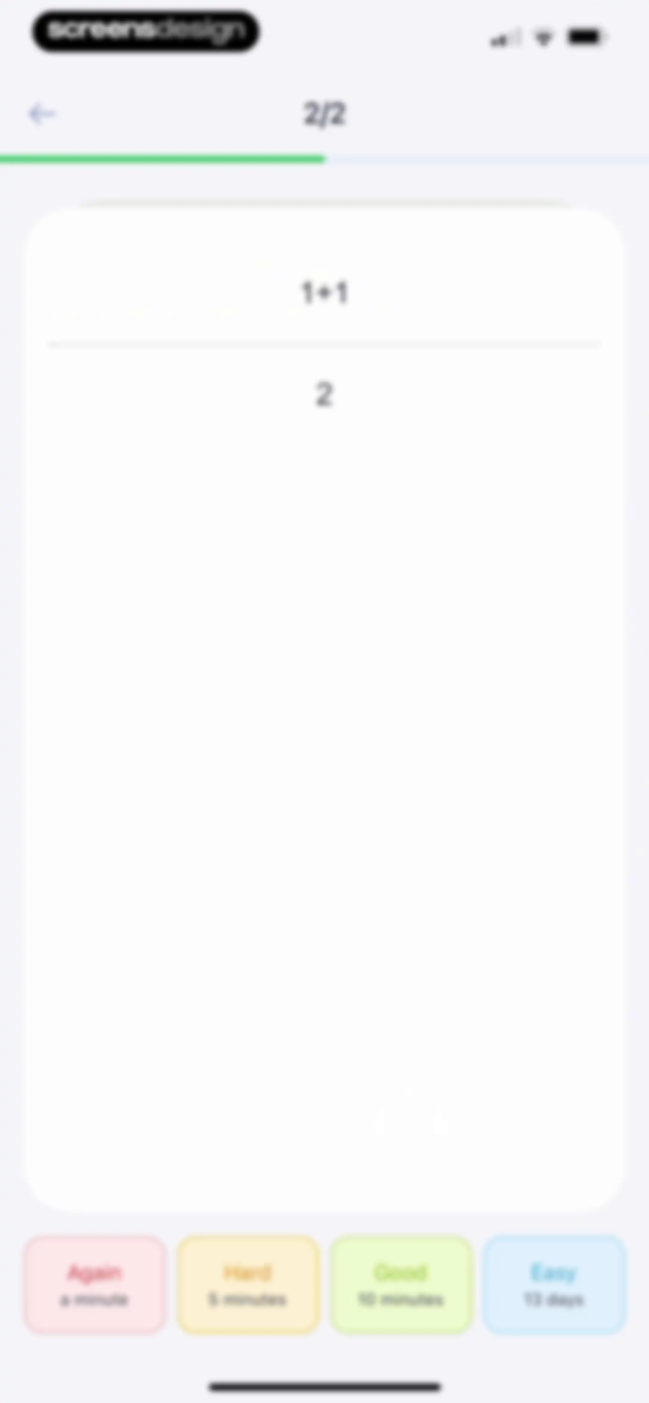 Cogni: Flashcards Learning screen 31