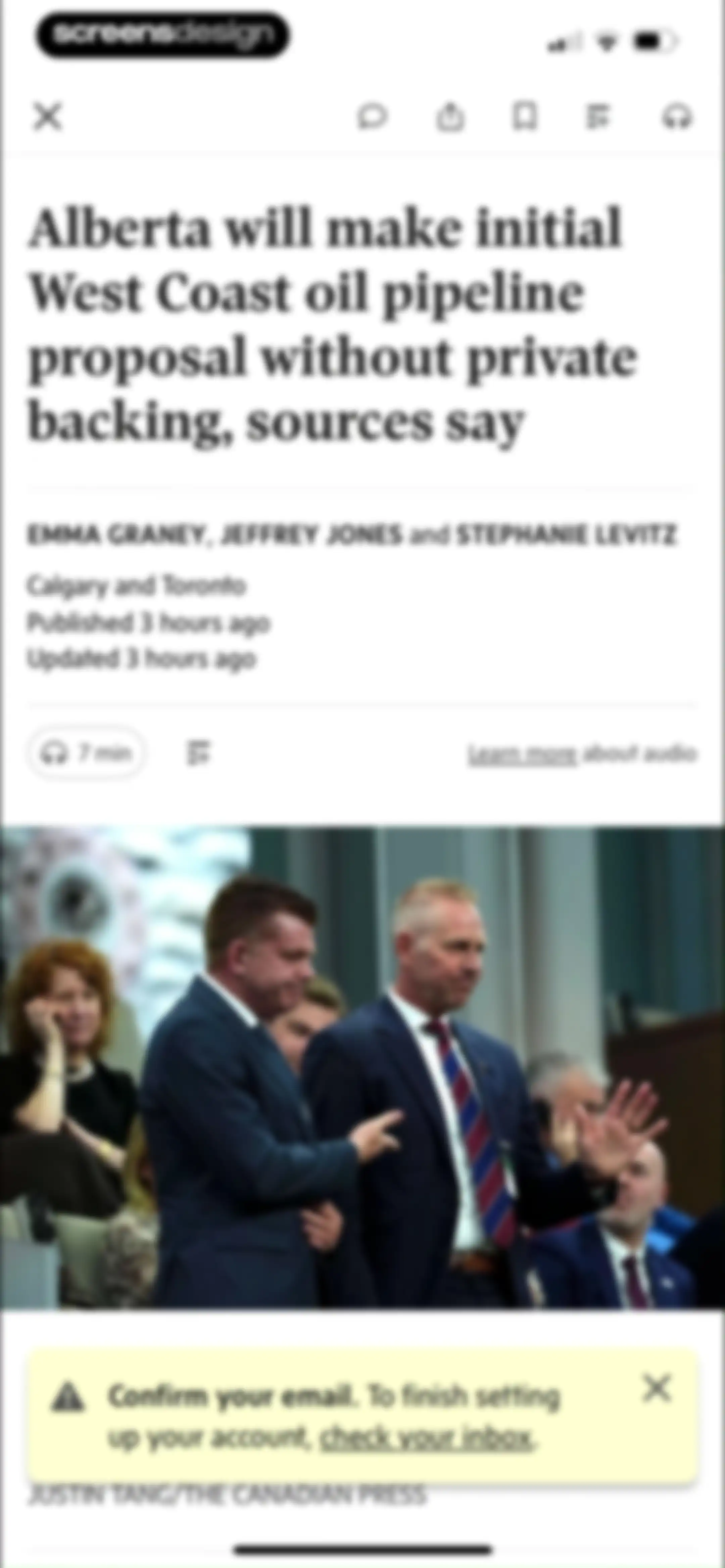 The Globe and Mail screen 13