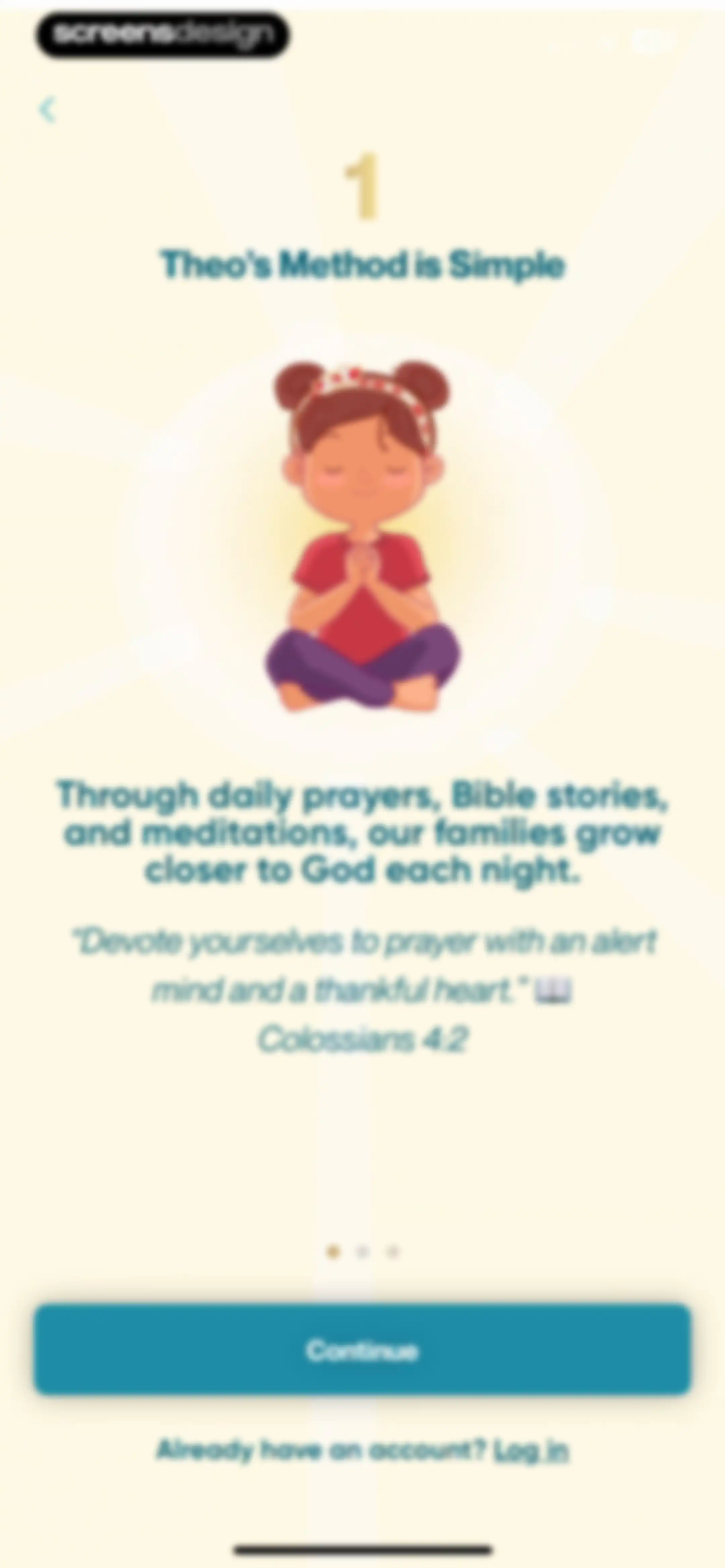 Theo: Prayer & Meditation screen 9