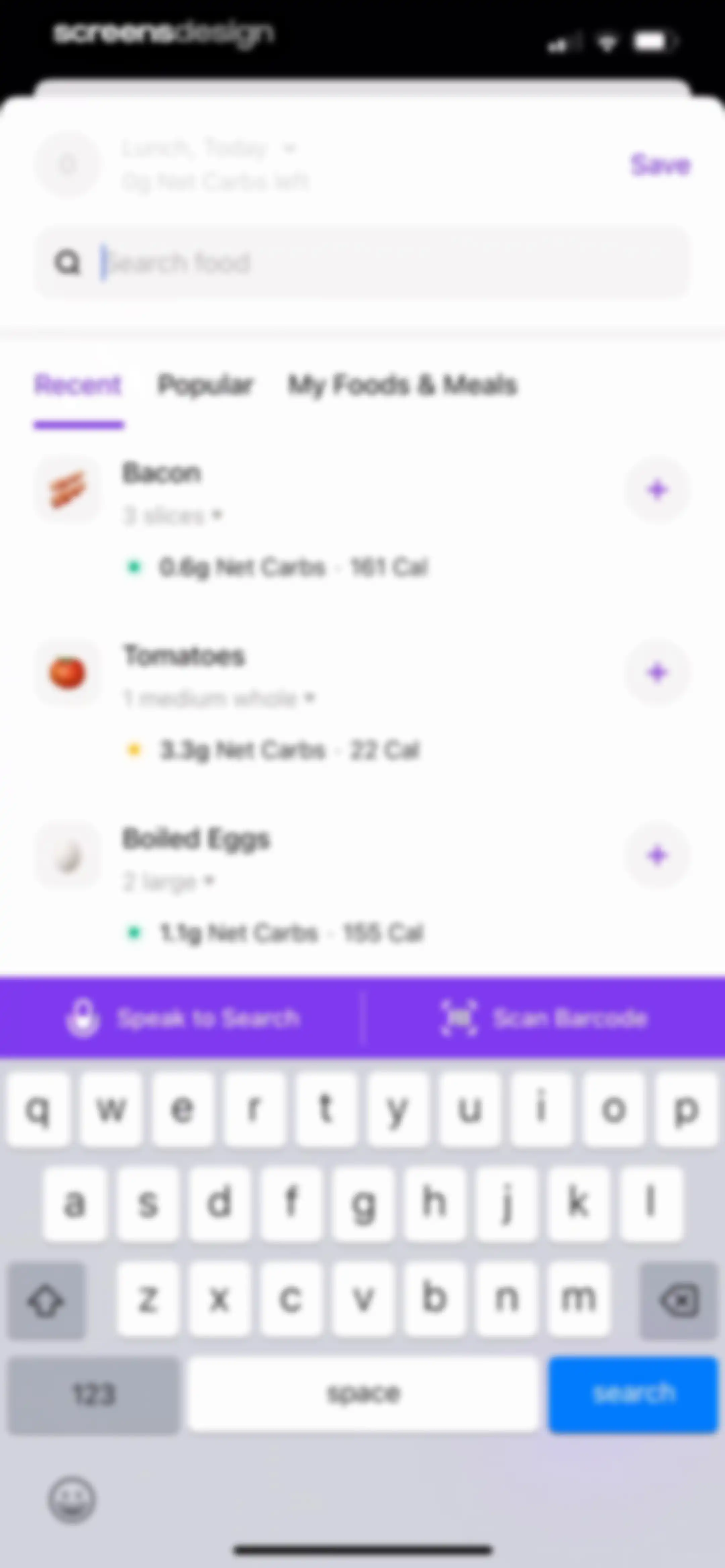 Keto Diet App － Carb Tracker screen 143