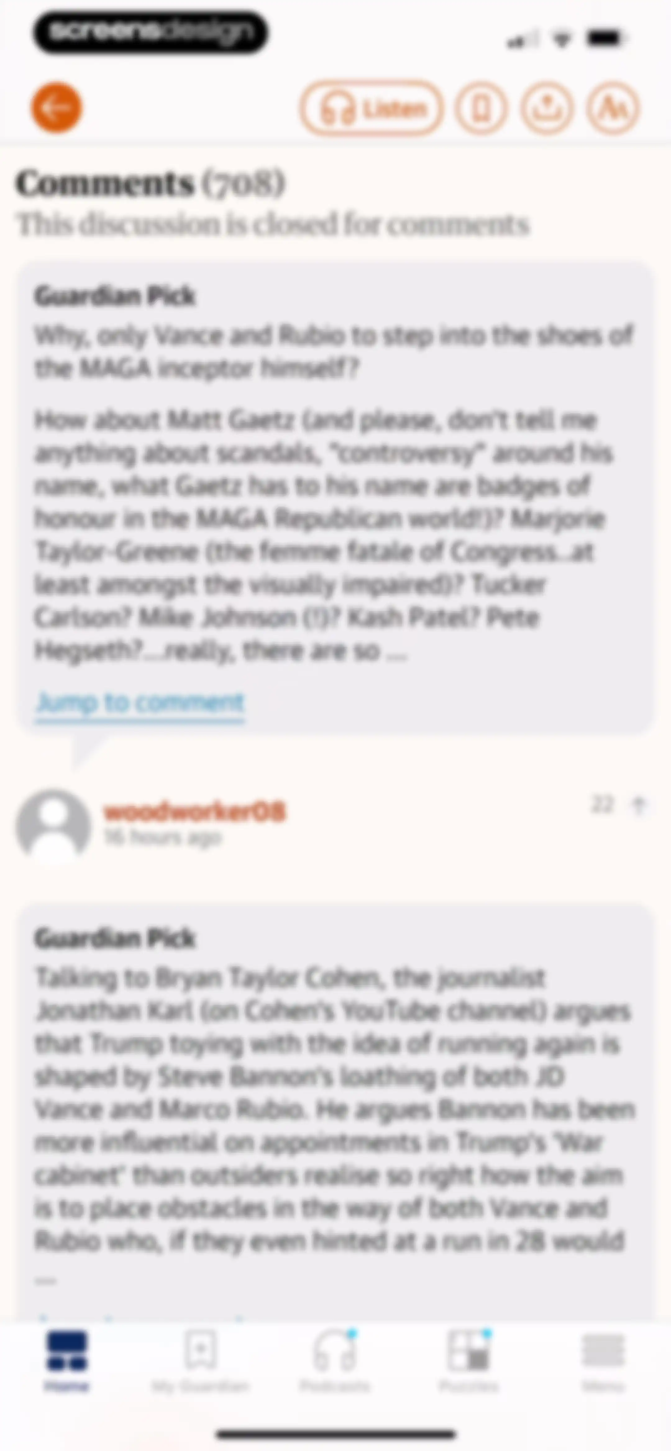 The Guardian - US & World News screen 41