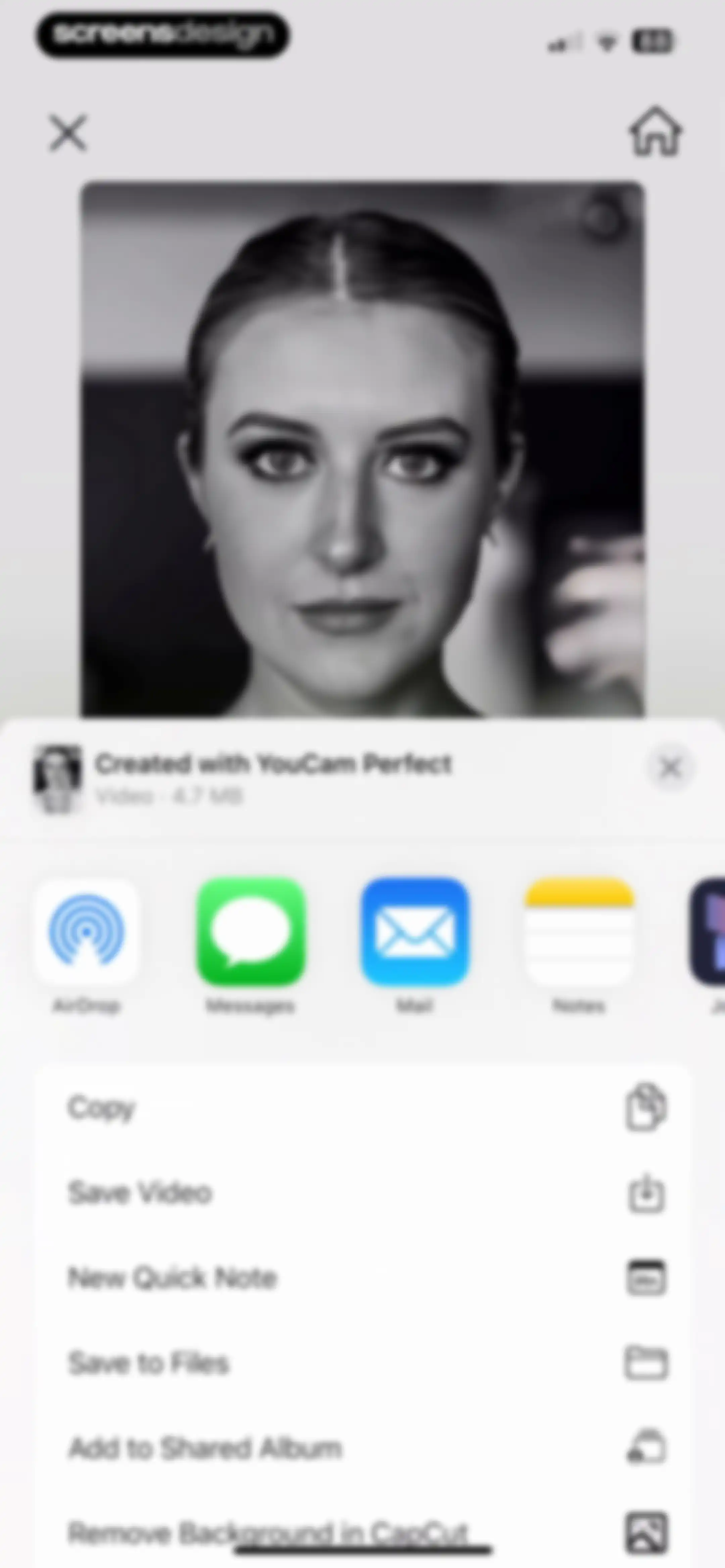 YouCam Perfect:AI Photo Editor screen 71