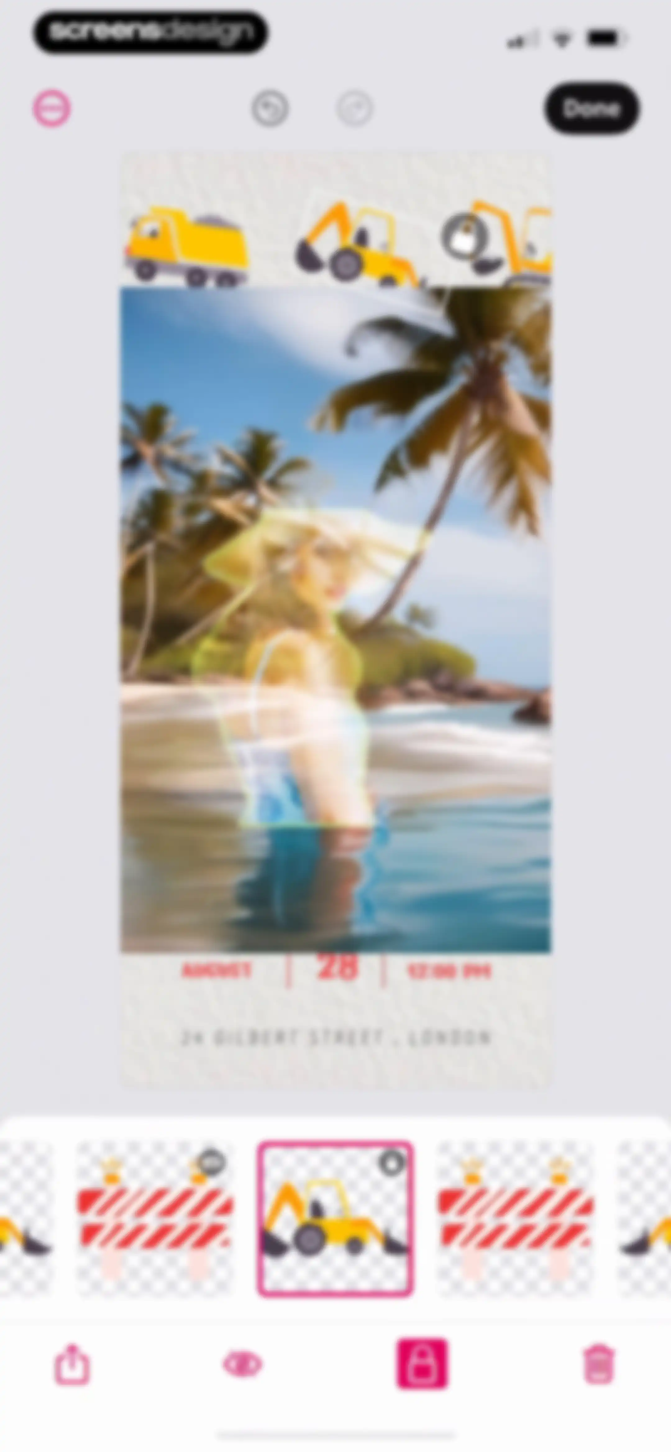 Bazaart AI Photo Editor Design screen 113