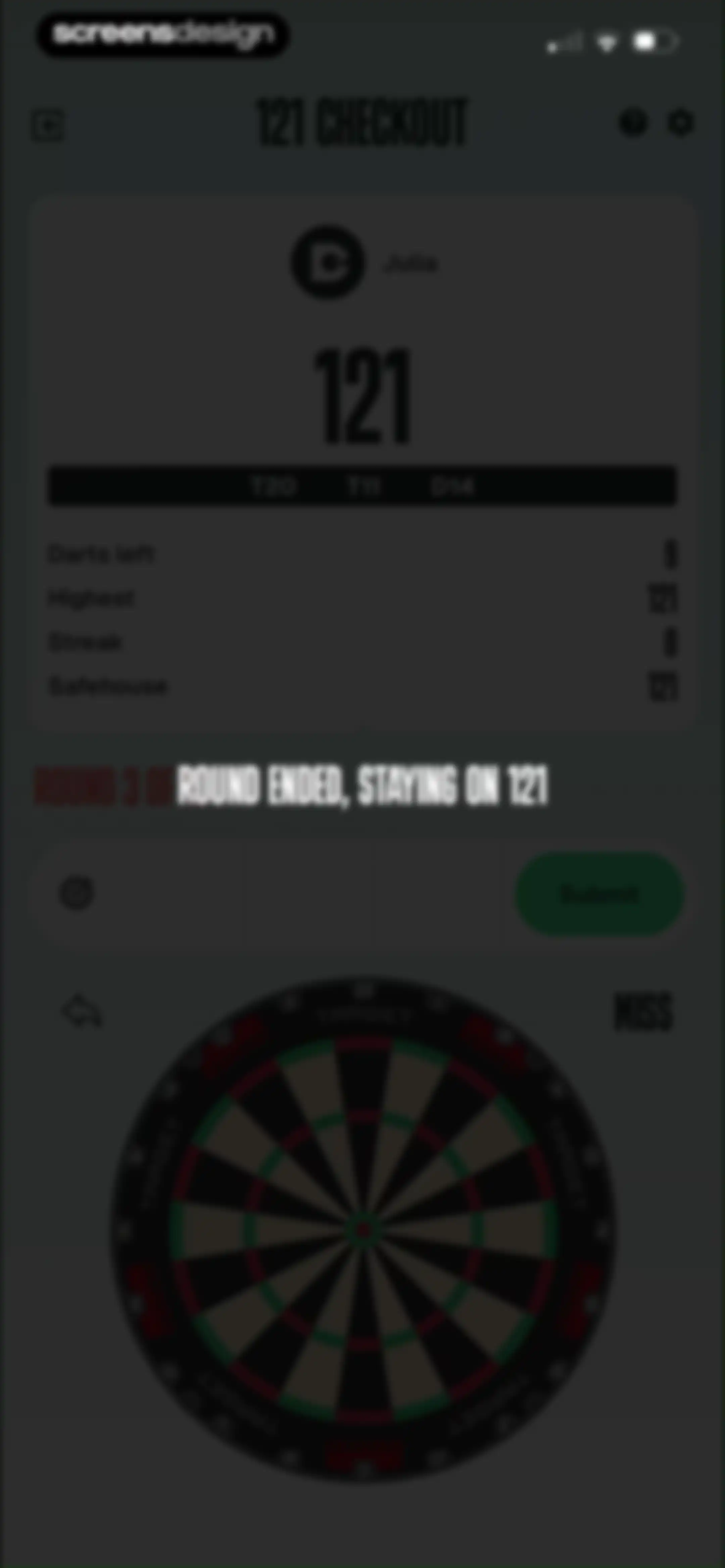DartCounter screen 61