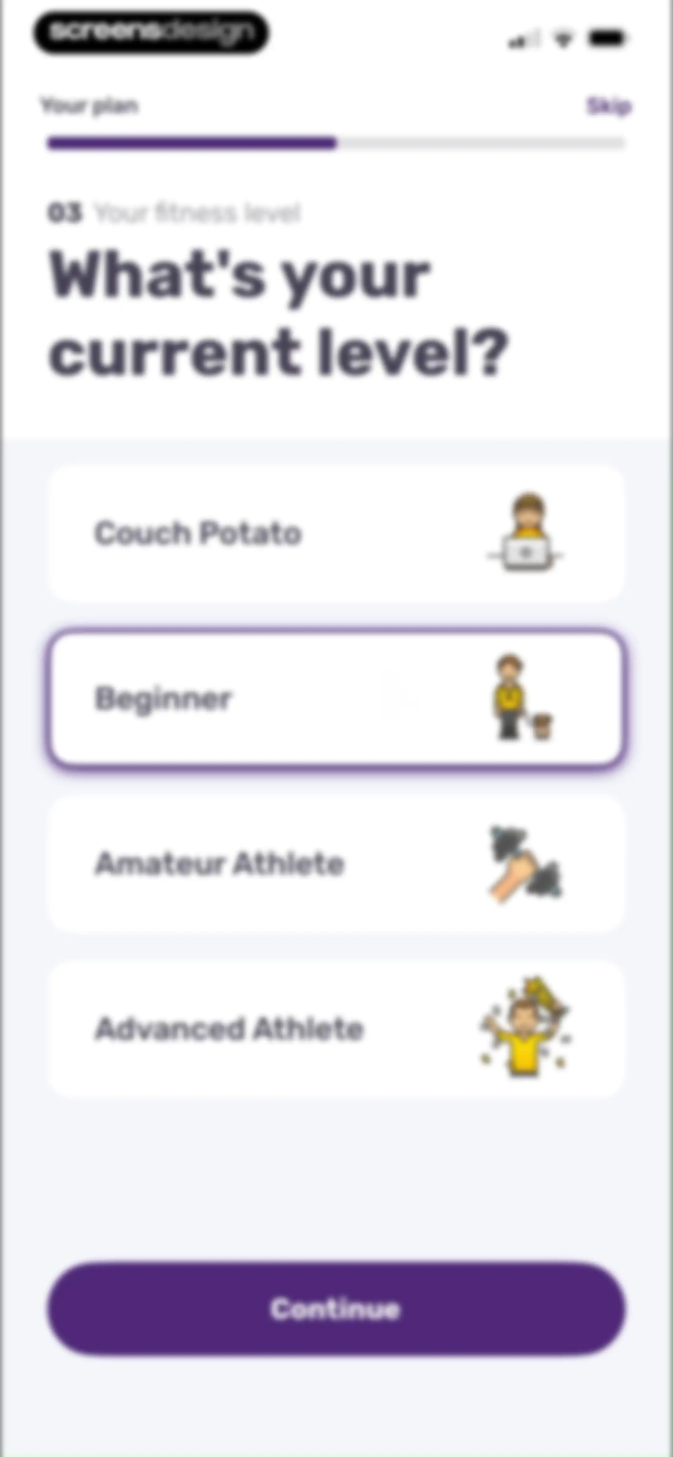 Running Tracker App – FITAPP screen 17