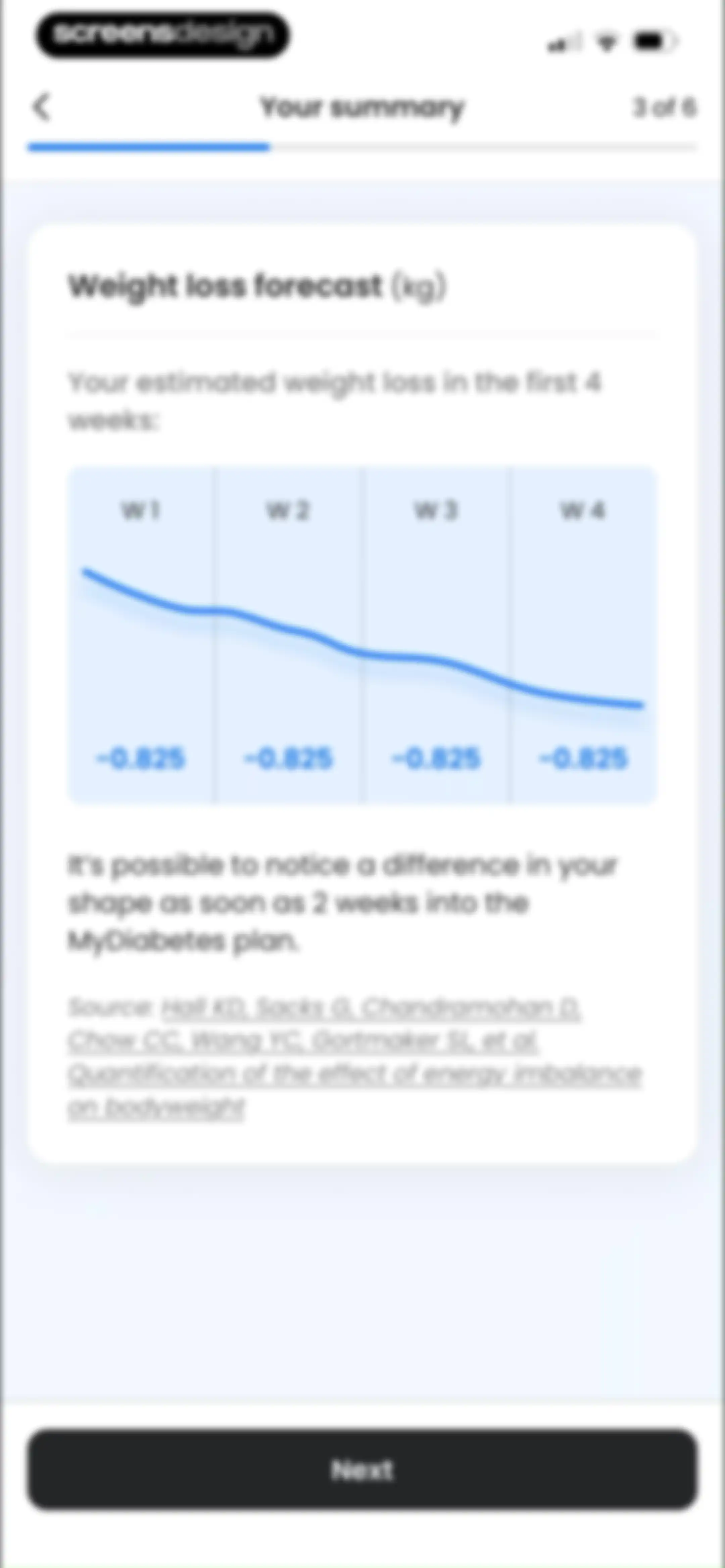 MyDiabetes: Sugar & Meal Log screen 31