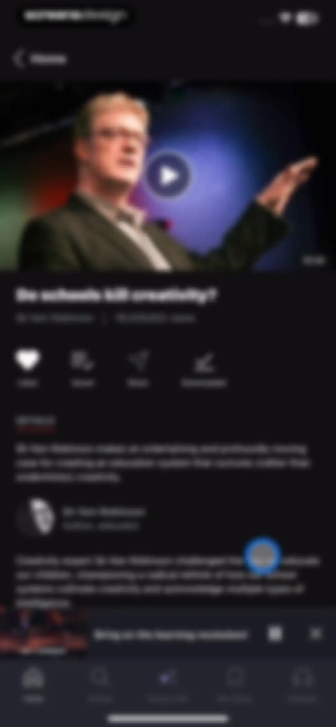 TED Talks: Watch and Learn screen 17