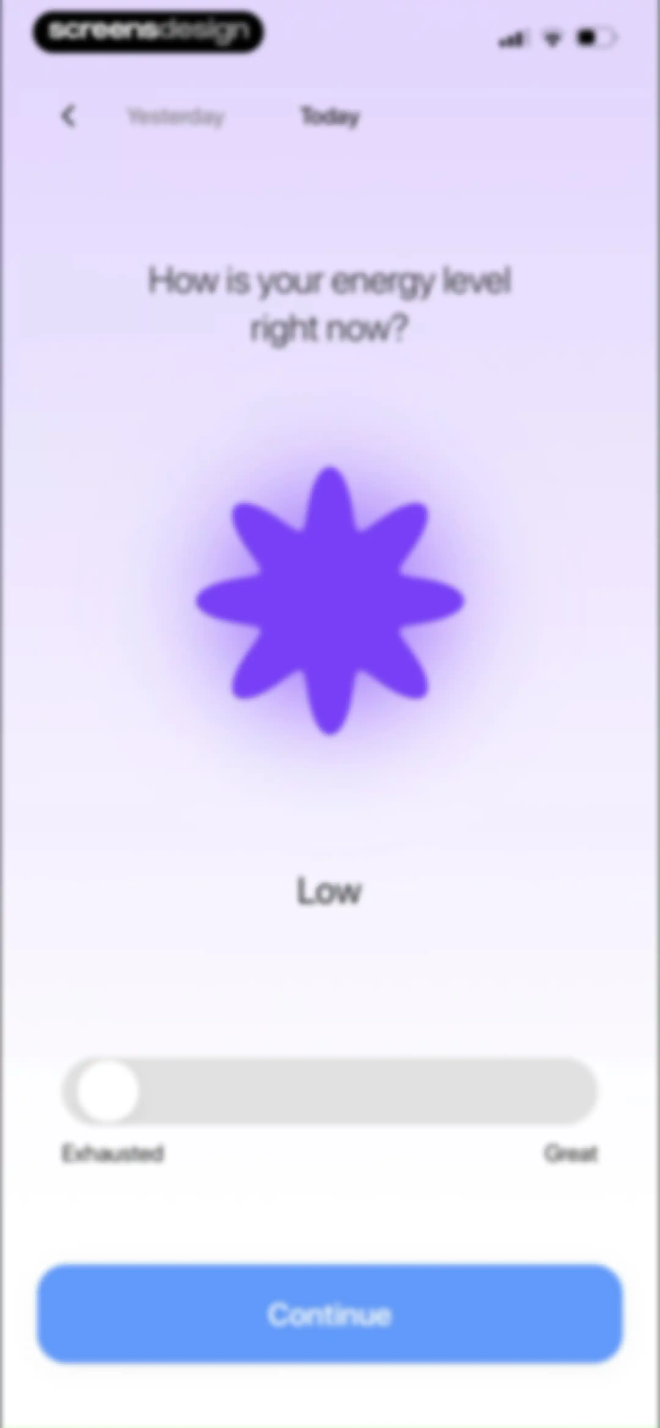 Harmony: Cycle Syncing, Period screen 60