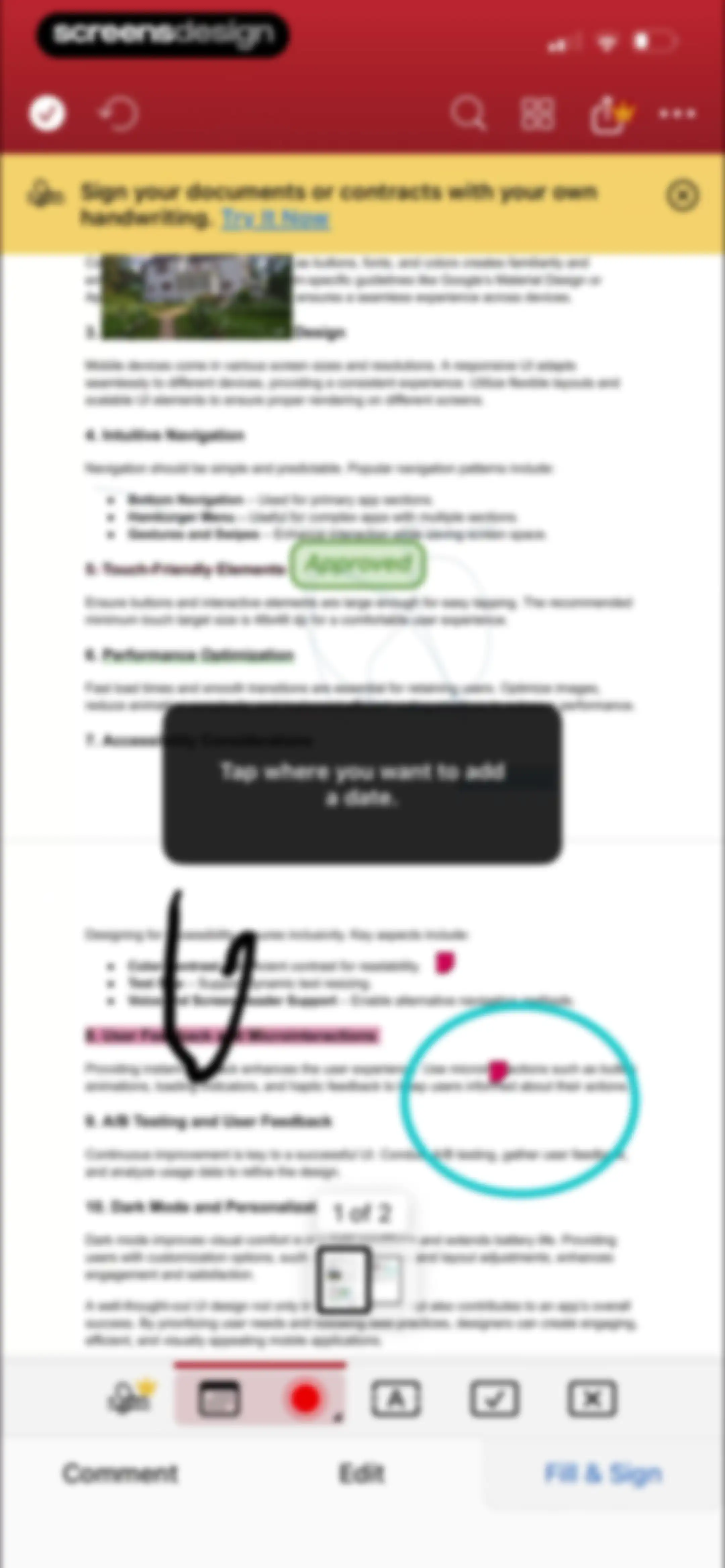 MobiPDF・PDF Text Editor・Reader screen 59