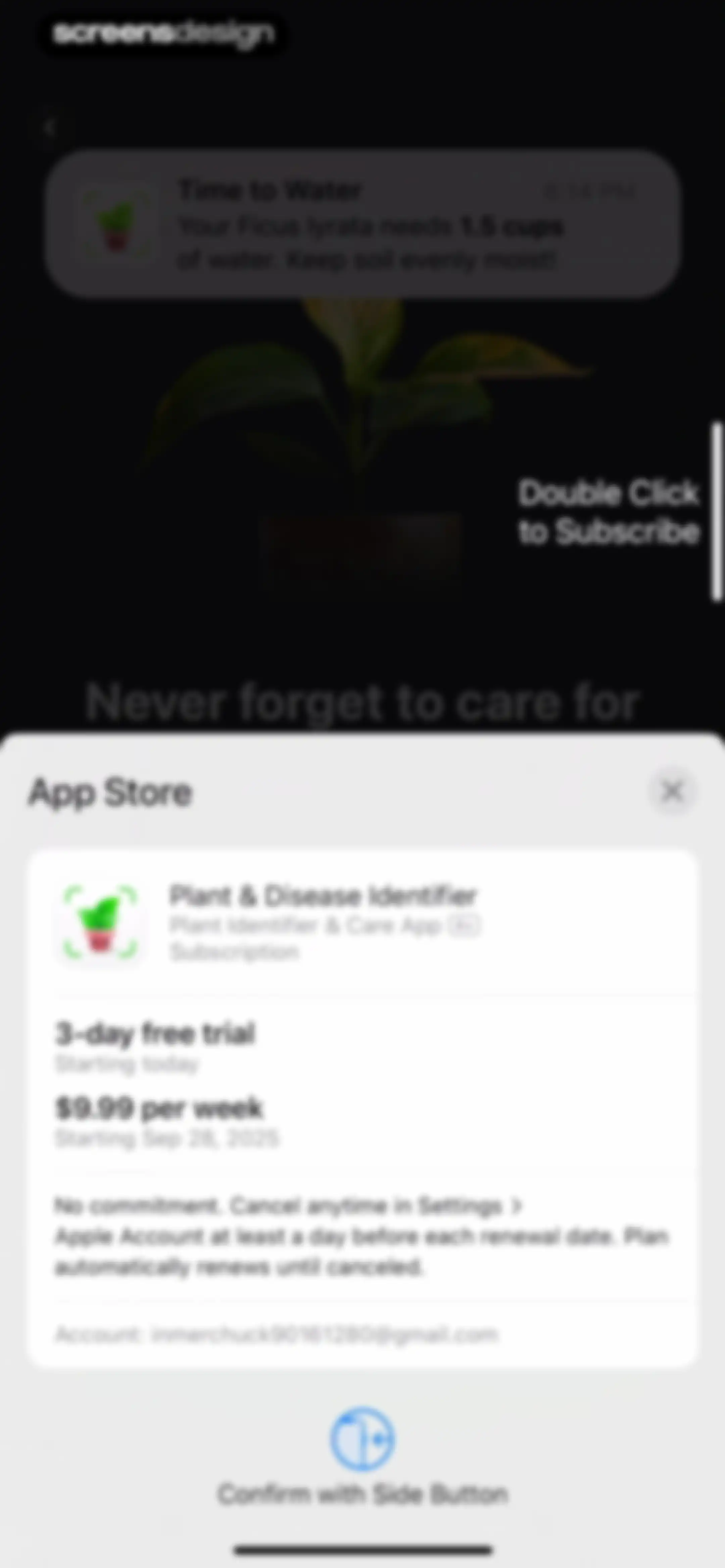 Plant Identifier & Care App screen 15