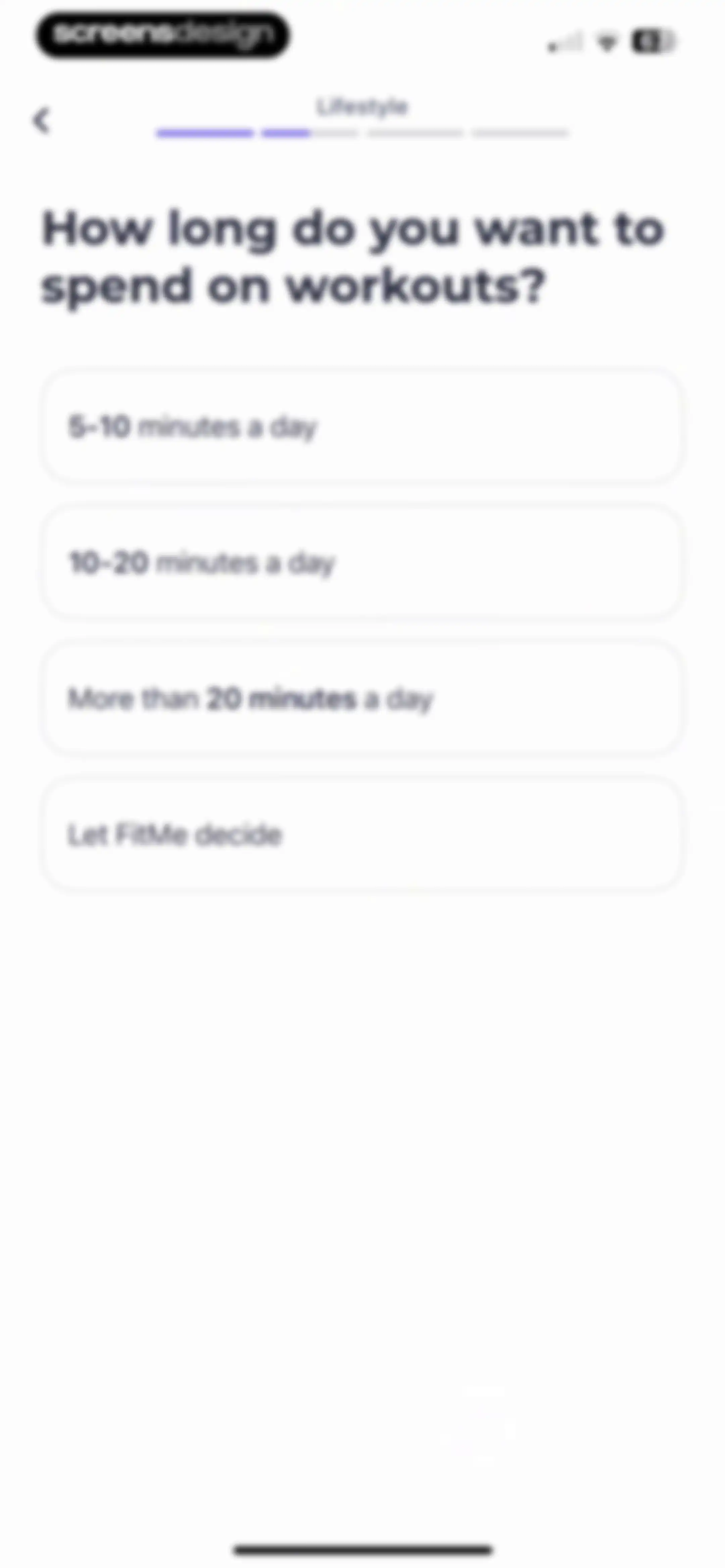 FitMe - Lazy Workout at Home screen 18