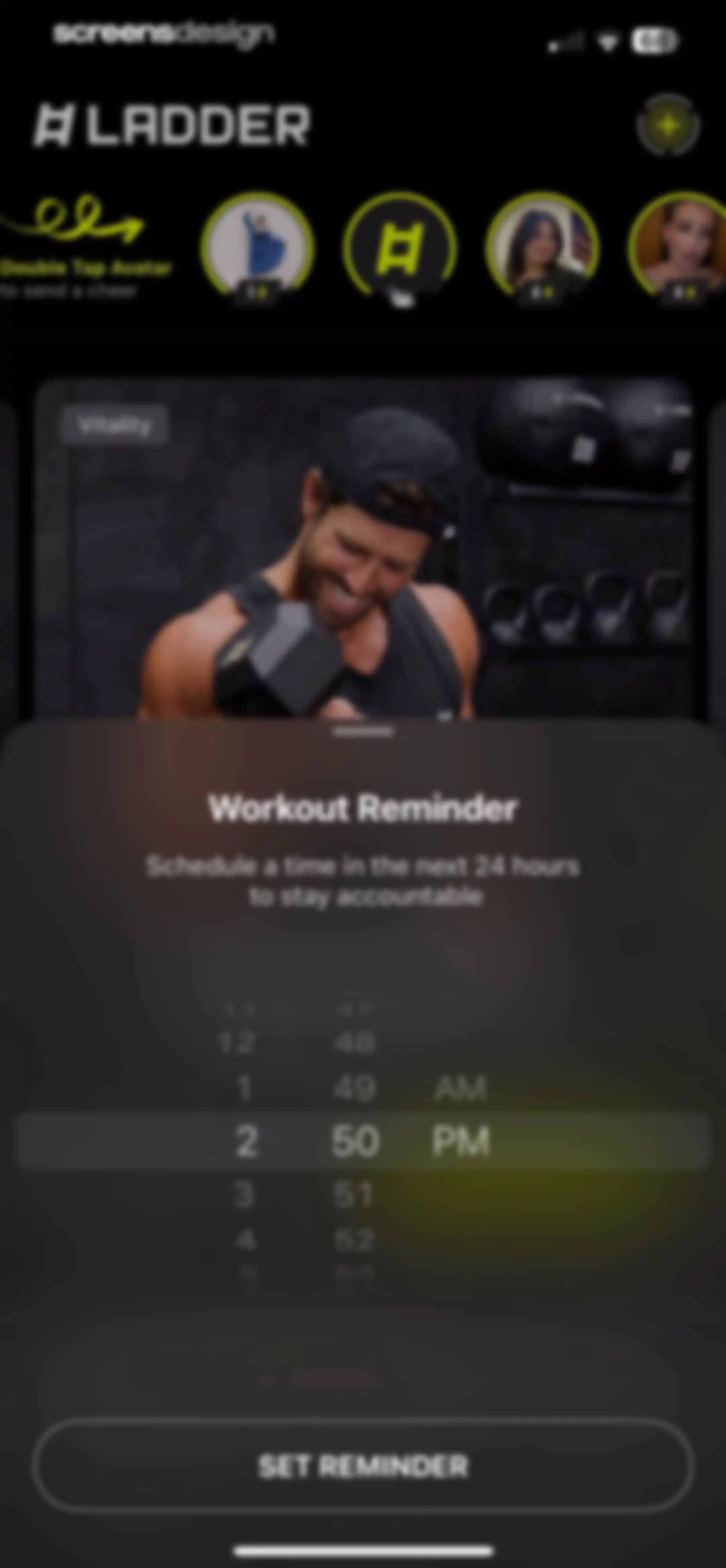 LADDER Strength Training Plans screen 20
