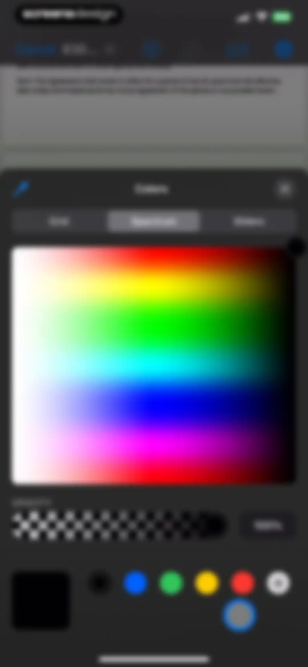 FAX from iPhone - Send Doc screen 16
