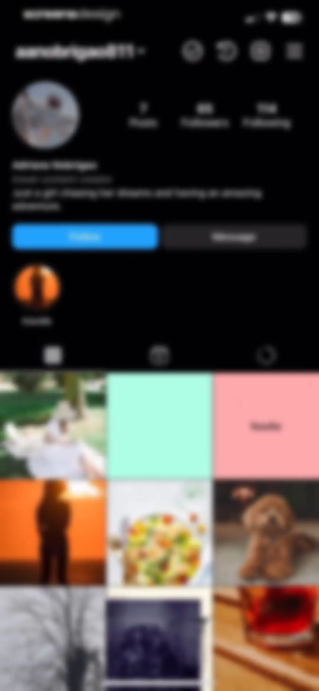 My Feed・Grid Preview & Planner screen 33