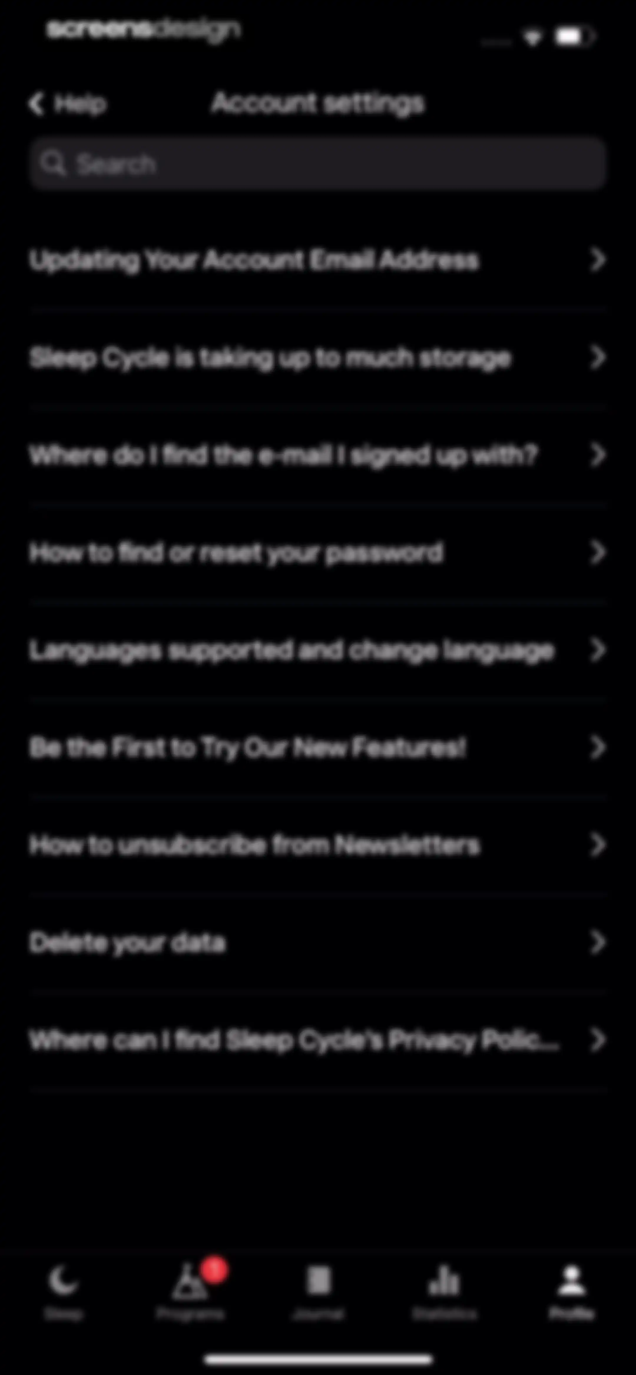 Sleep Cycle - Tracker & Sounds screen 90