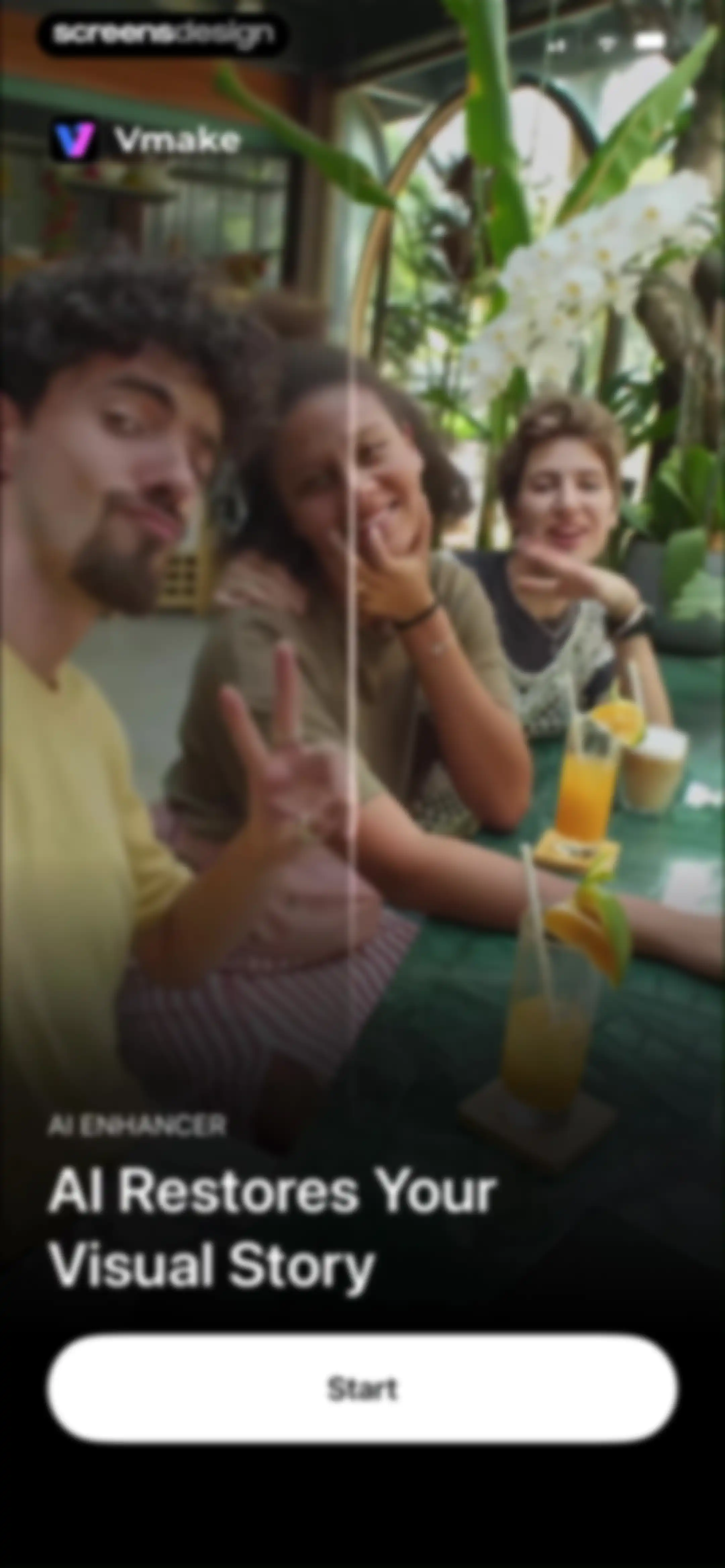 Vmake Labs: create viral video screen 4