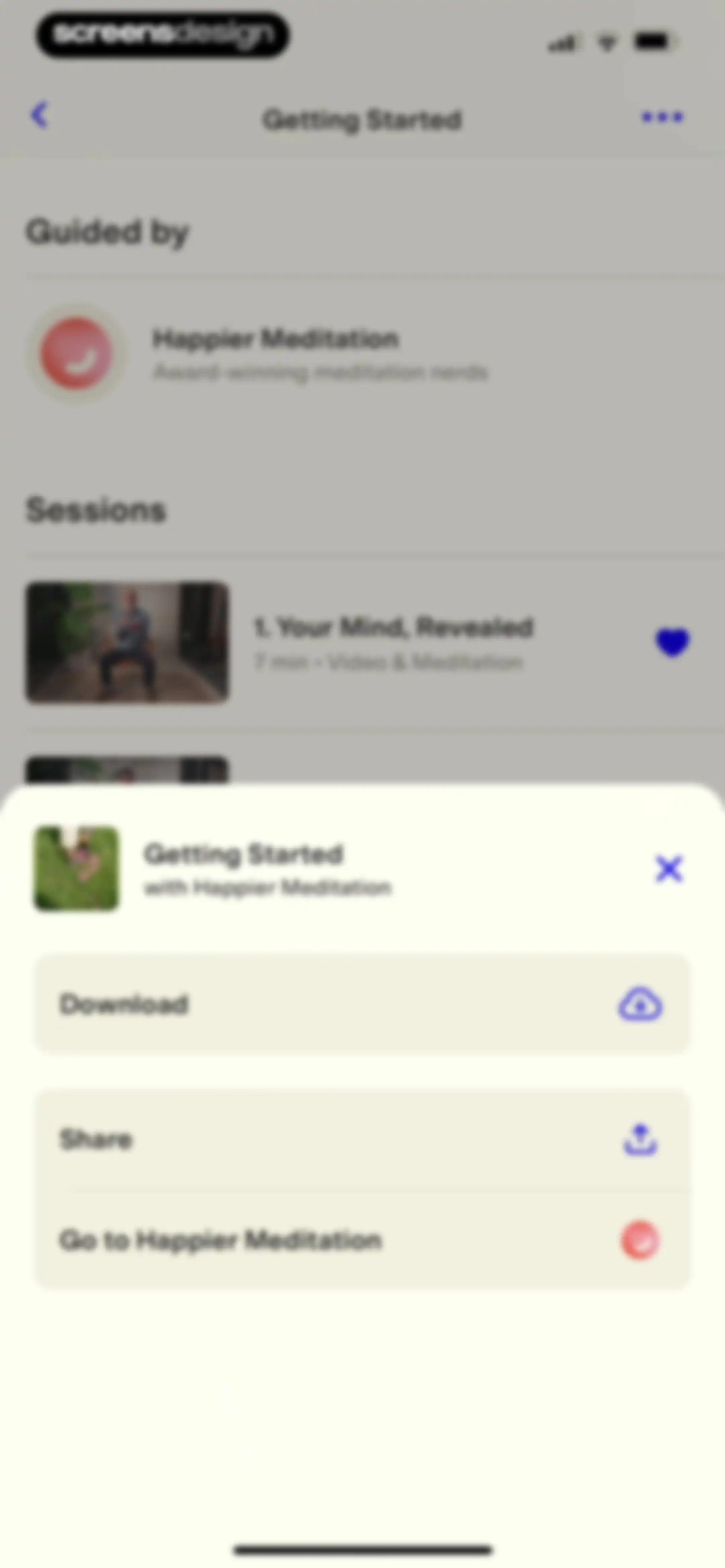 Happier Meditation screen 77