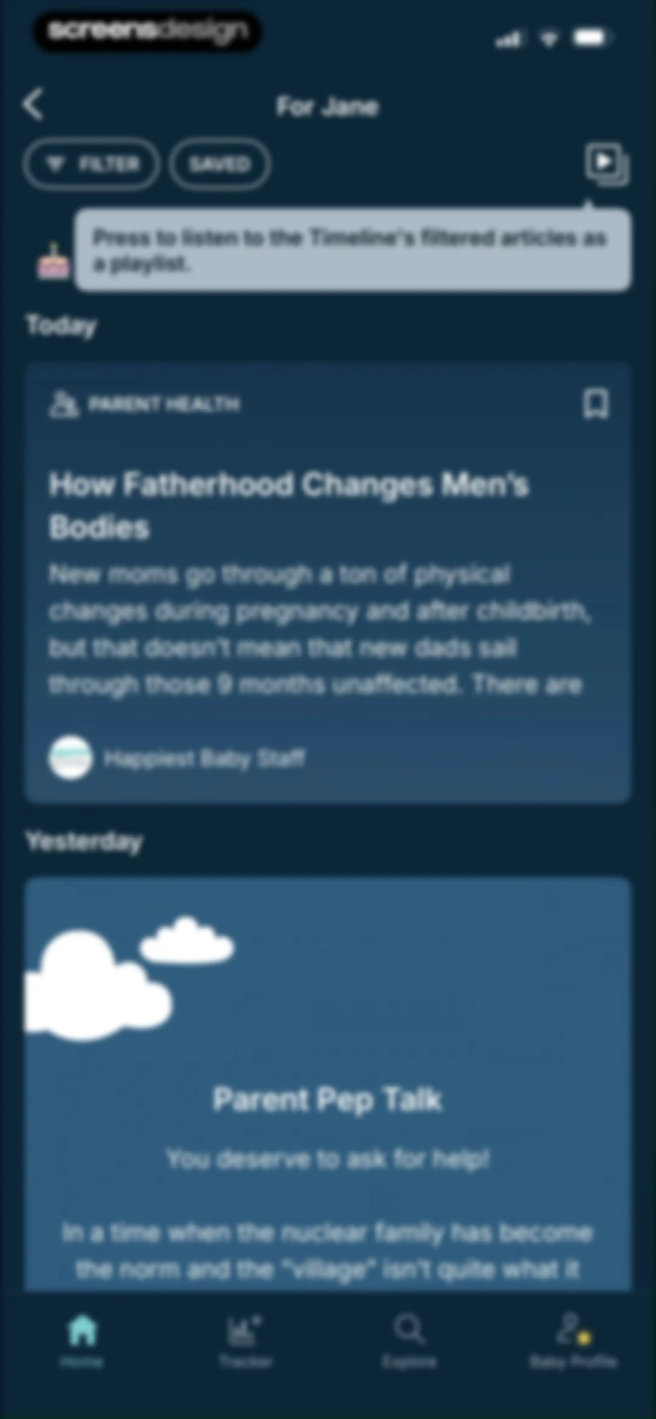 Happiest Baby, makers of SNOO screen 50